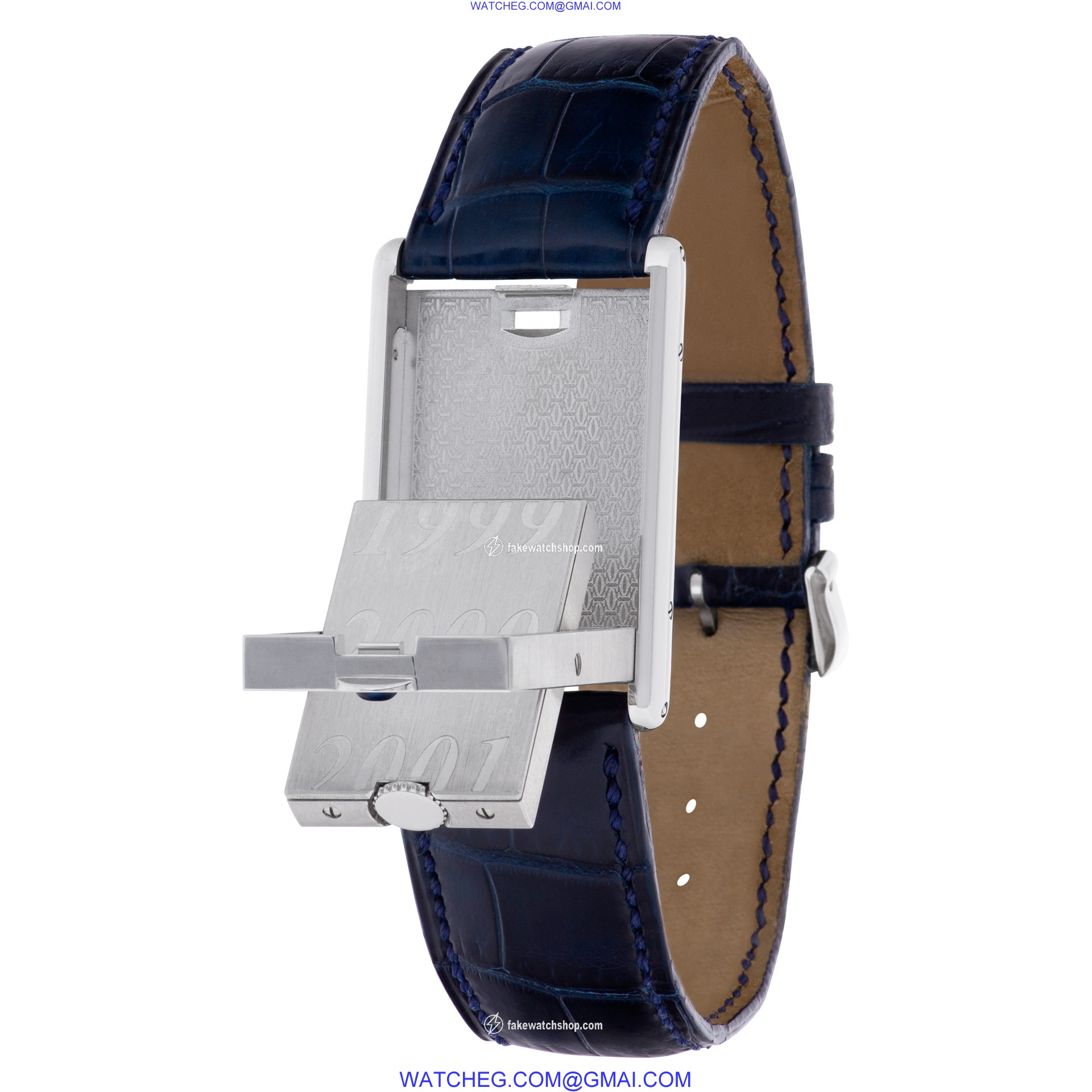 Cartier W1011358 Basculante Manual Male Stainless Steel 4