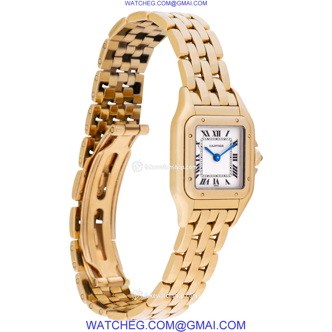 Cartier w25022b9 Panthere Quartz Female 18k yellow gold 4