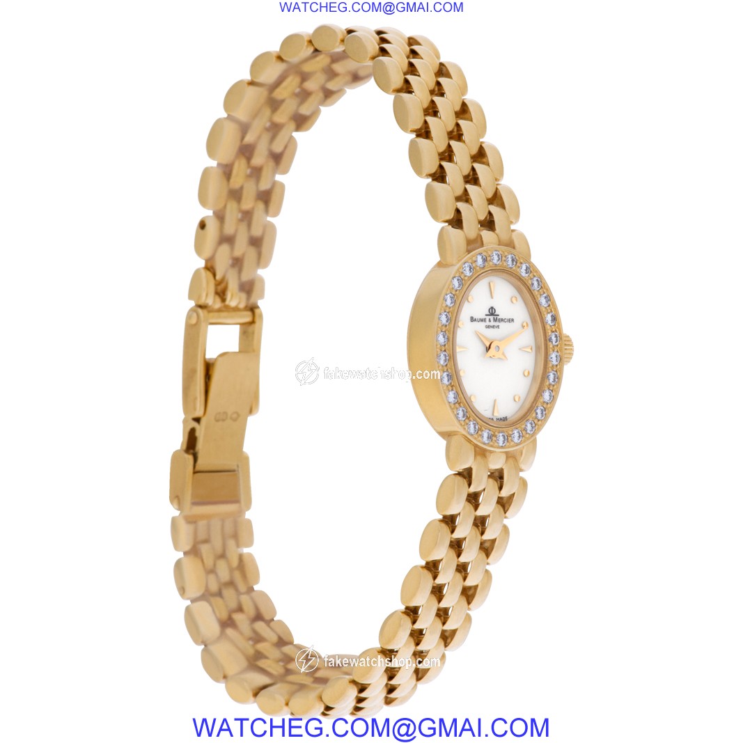 Baume & Mercier MX000M1J Geneve Quartz Female 14k yellow gold 4