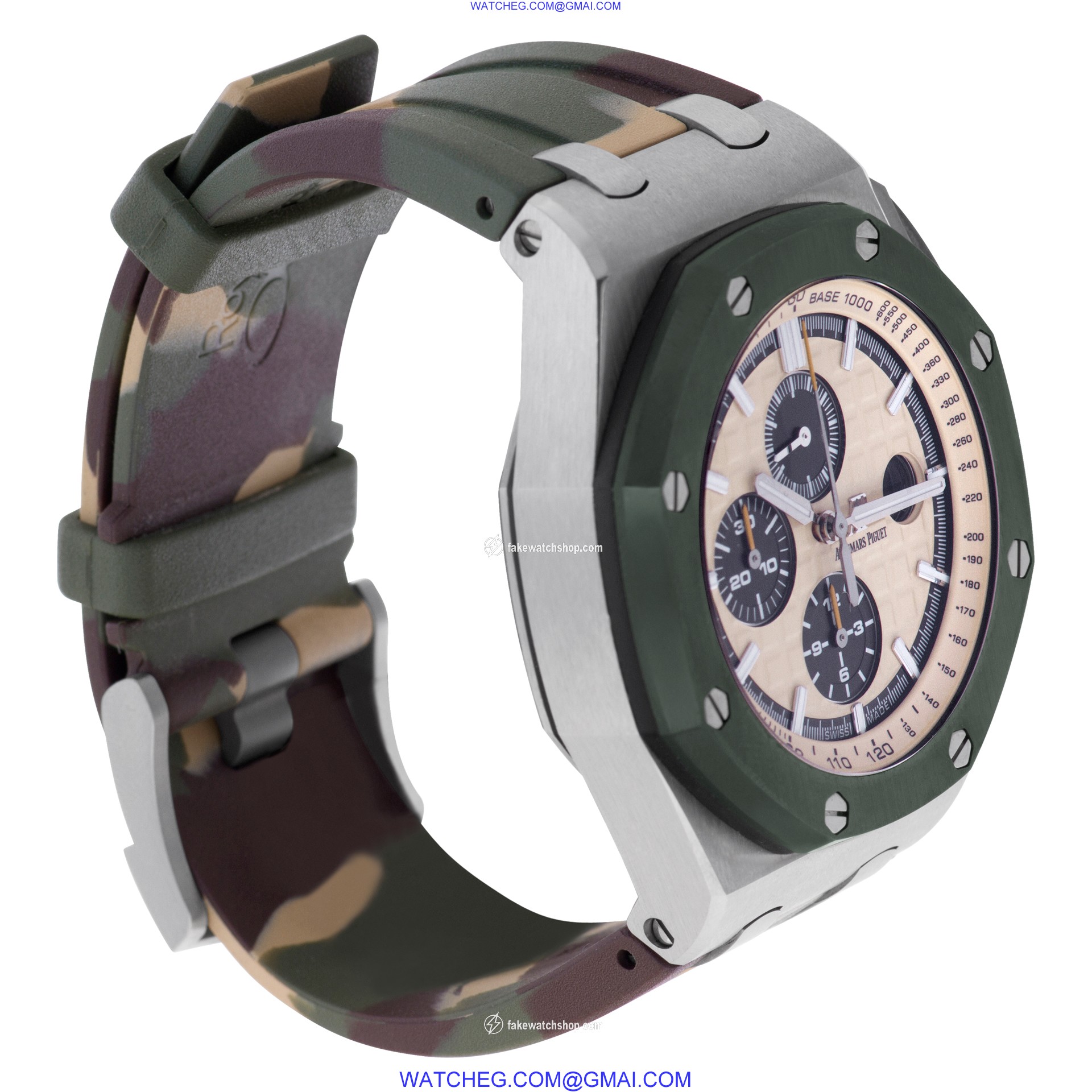 Audemars Piguet 26400SO.OO.A054CA.01 Royal Oak Offshore Automatic Male Stainless steel & ceramic 4