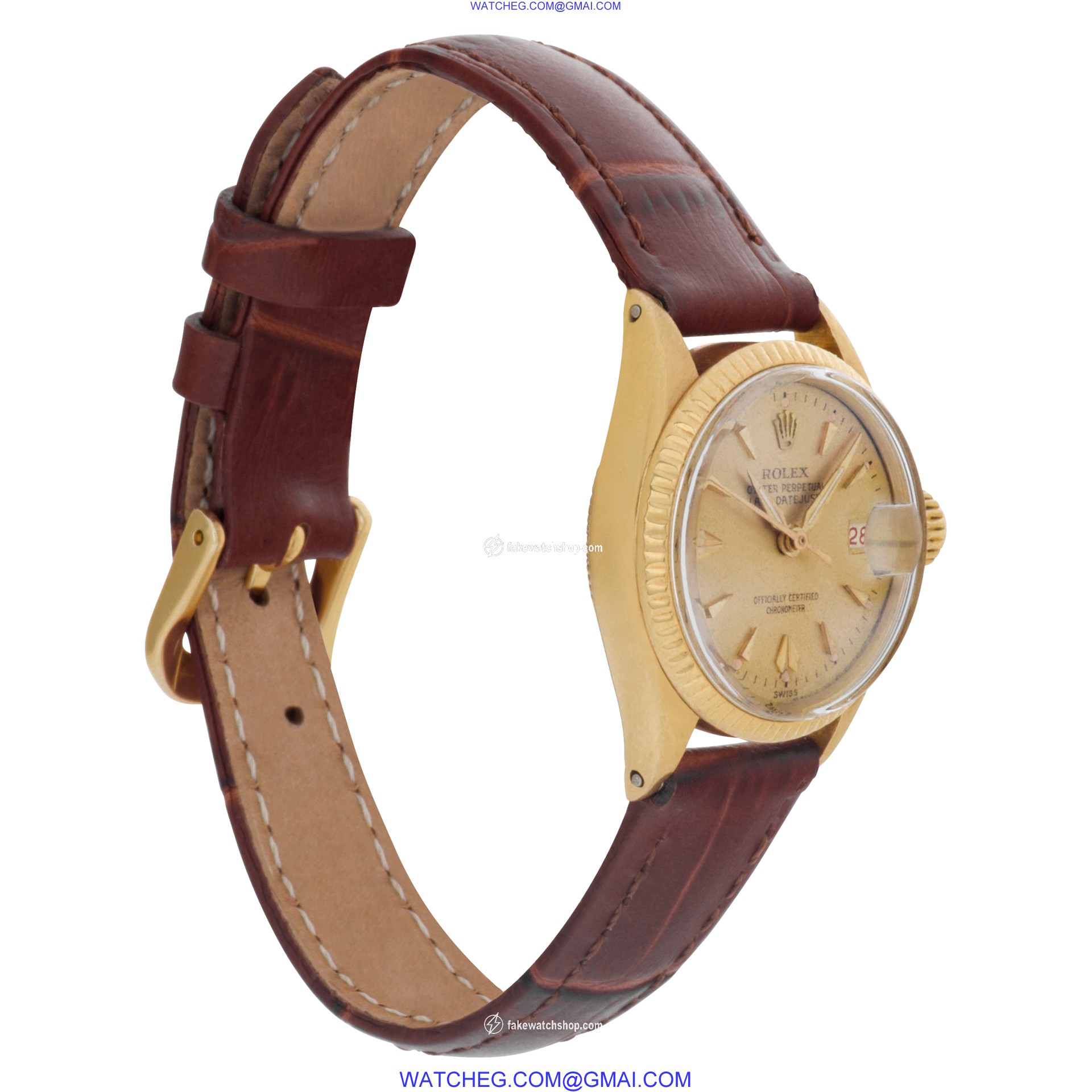 Rolex 6517 Datejust Automatic Female 18k yellow gold 4