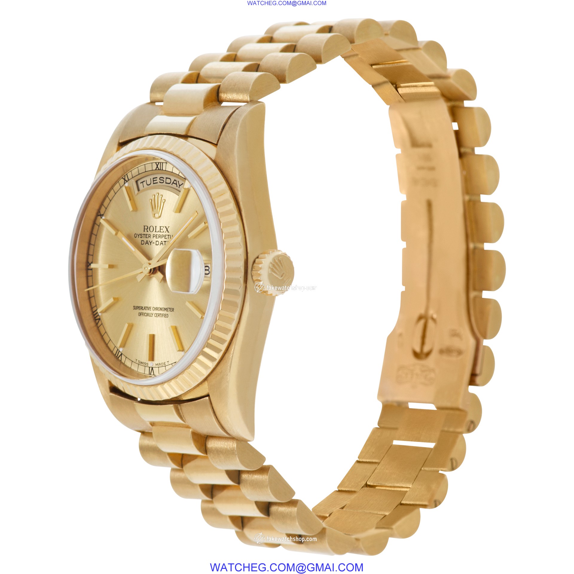 Rolex 18238 Day-Date Automatic Male 18k yellow gold 4