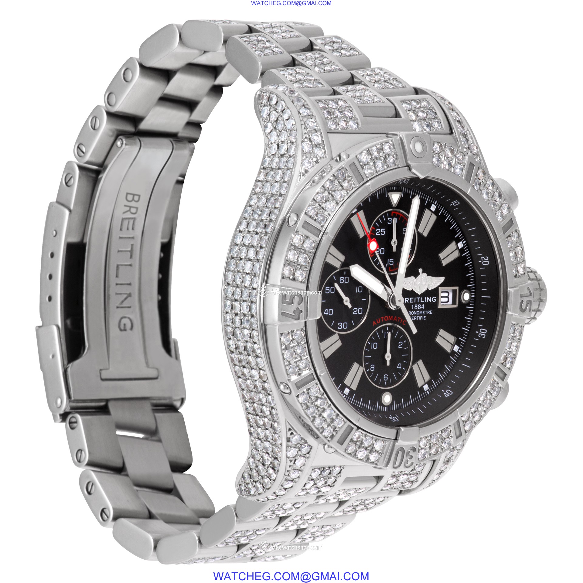 Breitling A13370 Super Avenger Automatic Male Stainless Steel 4