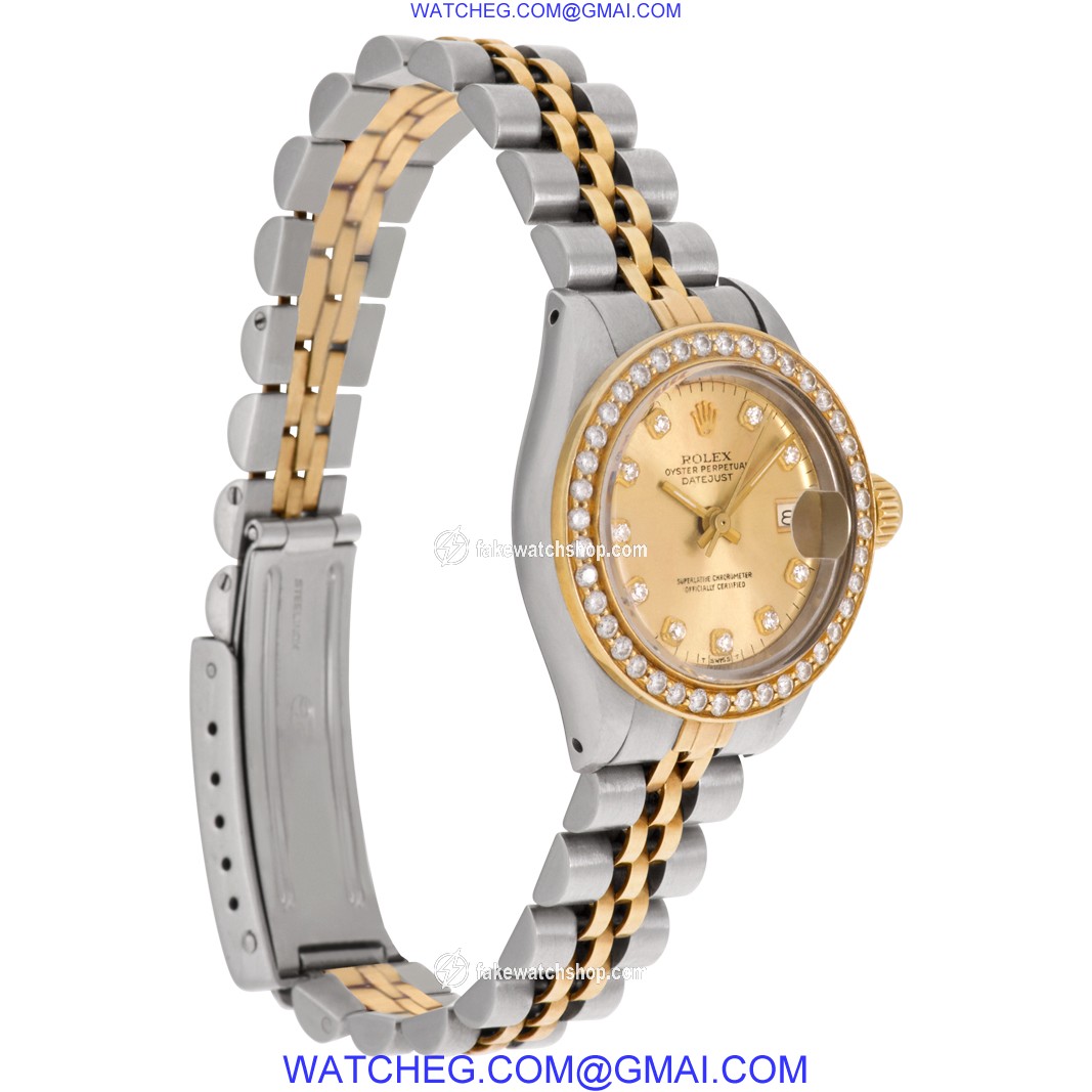 Rolex 6917 Datejust Automatic Female 14k gold & Stainless Steel 4