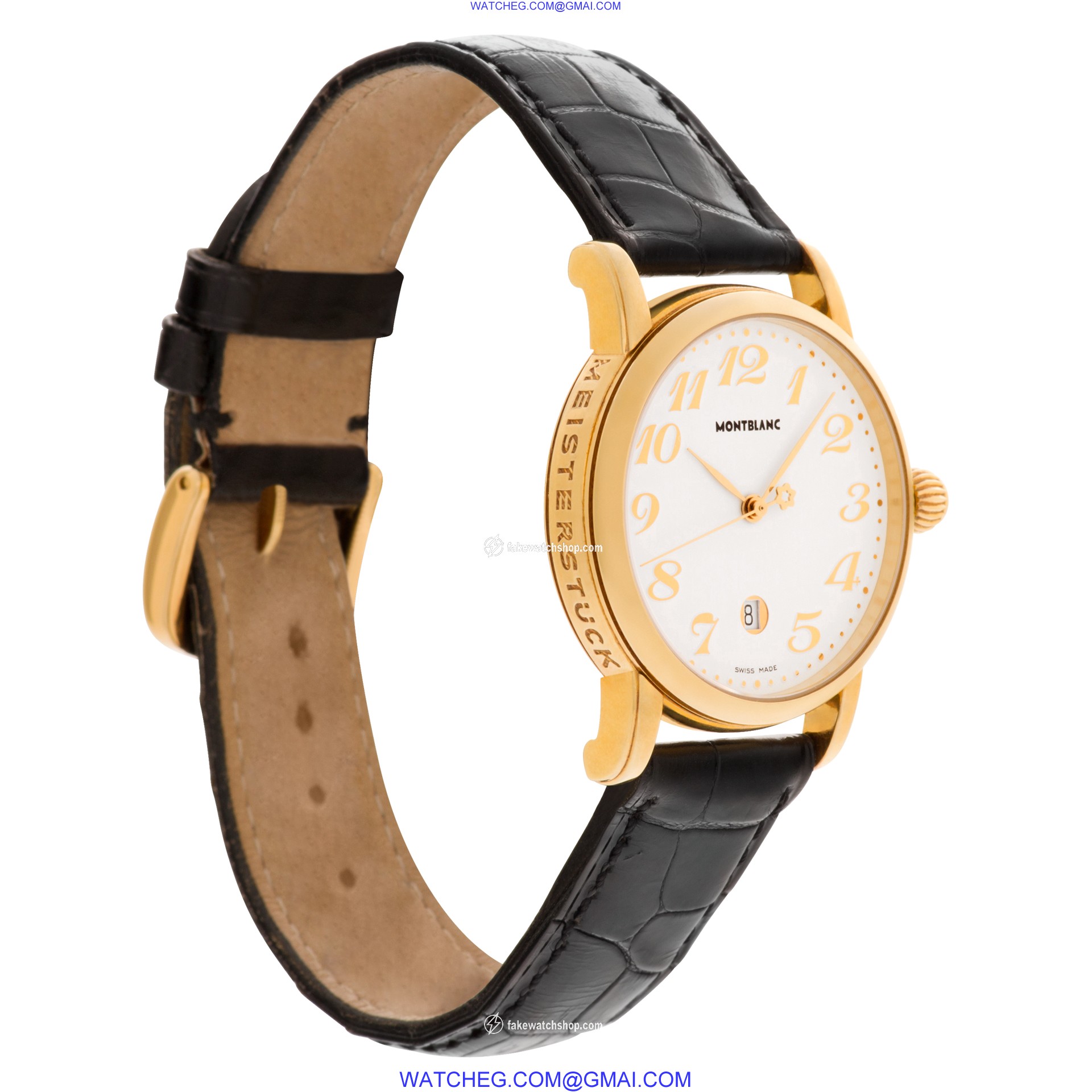 MontBlanc 7008 29012 Meisterstuck Quartz Unisex 18k yellow gold 4