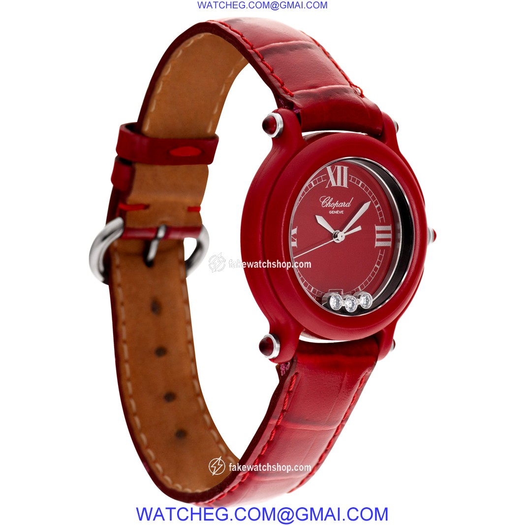 Chopard 27/7779 Be Happy Quartz Female Plastic 4