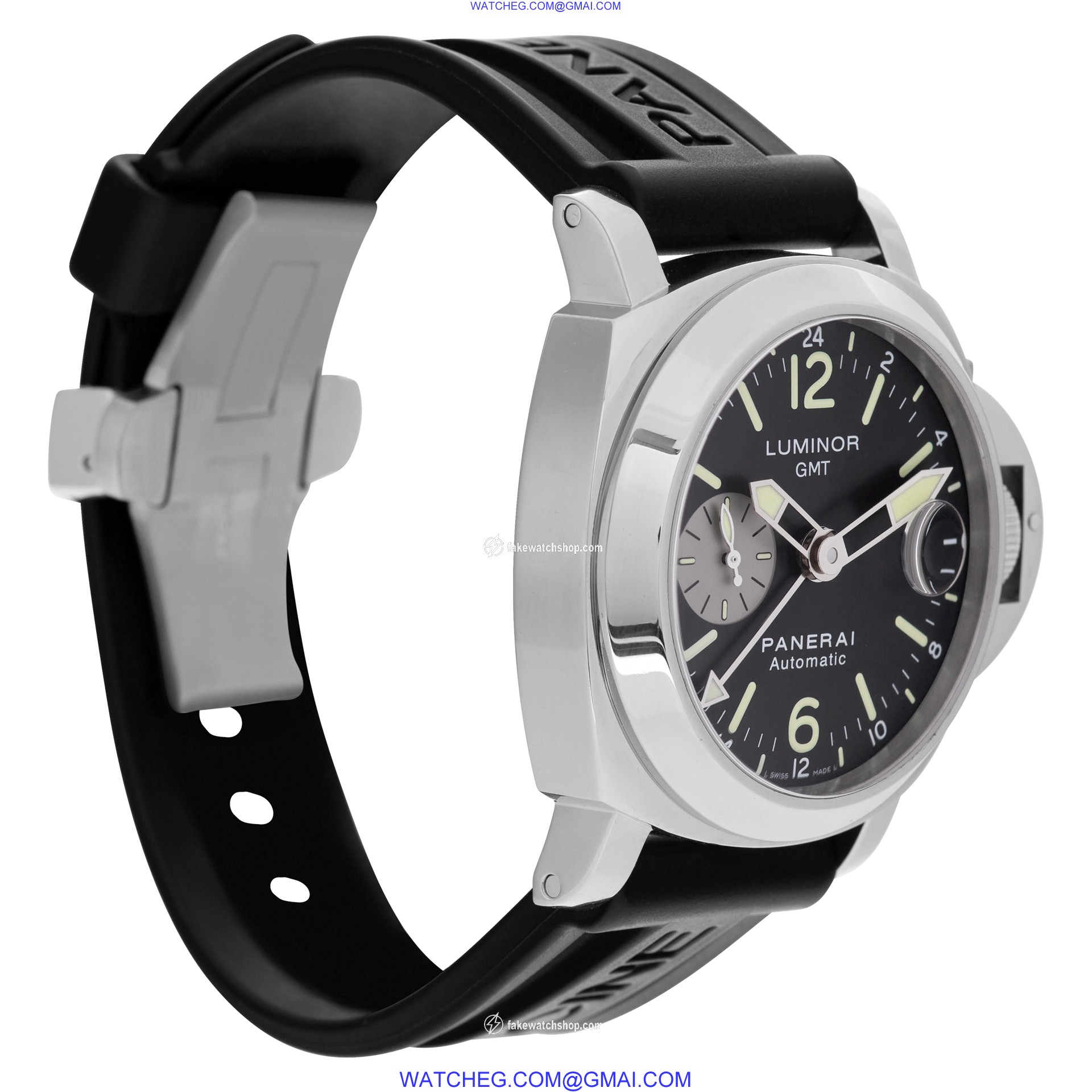 Panerai PAM088 luminor GMT Automatic Male Stainless Steel 4