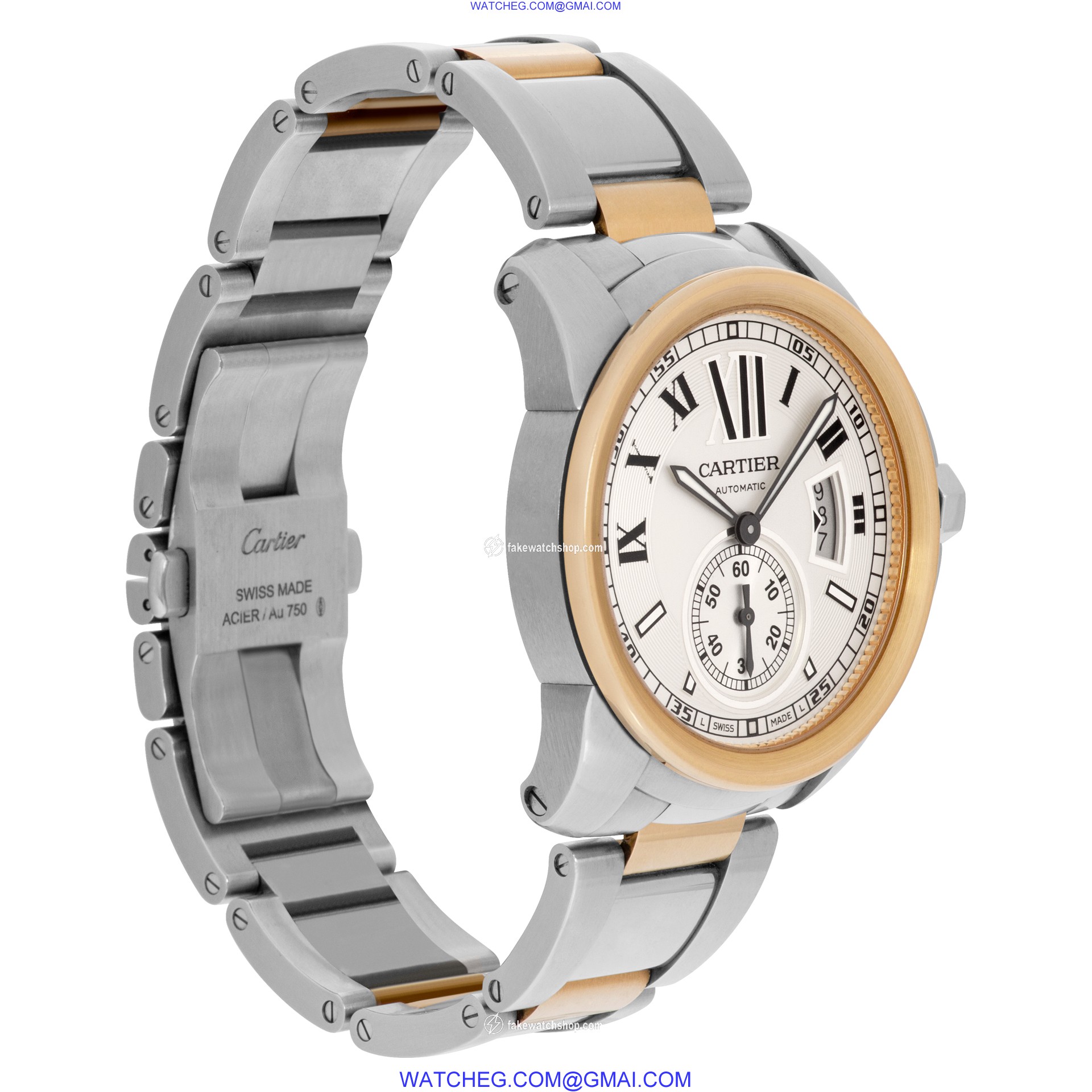 Cartier W7100036 Calibre Automatic Male Stainless Steel 4