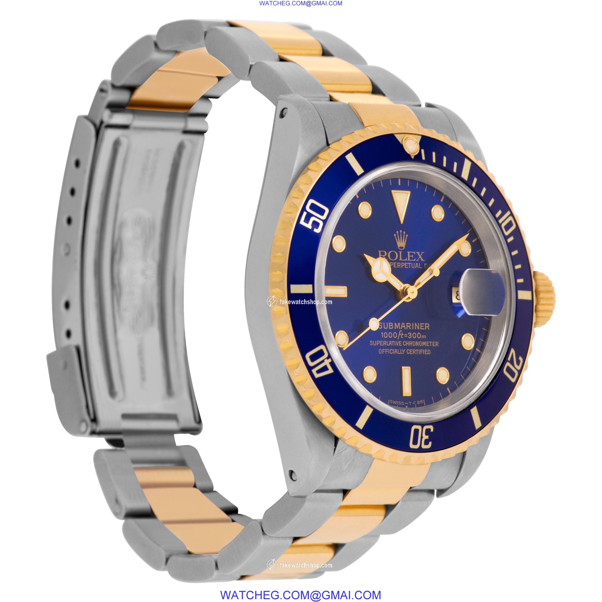 Rolex 16613 Submariner Automatic Male 18k gold & Stainless Steel 4