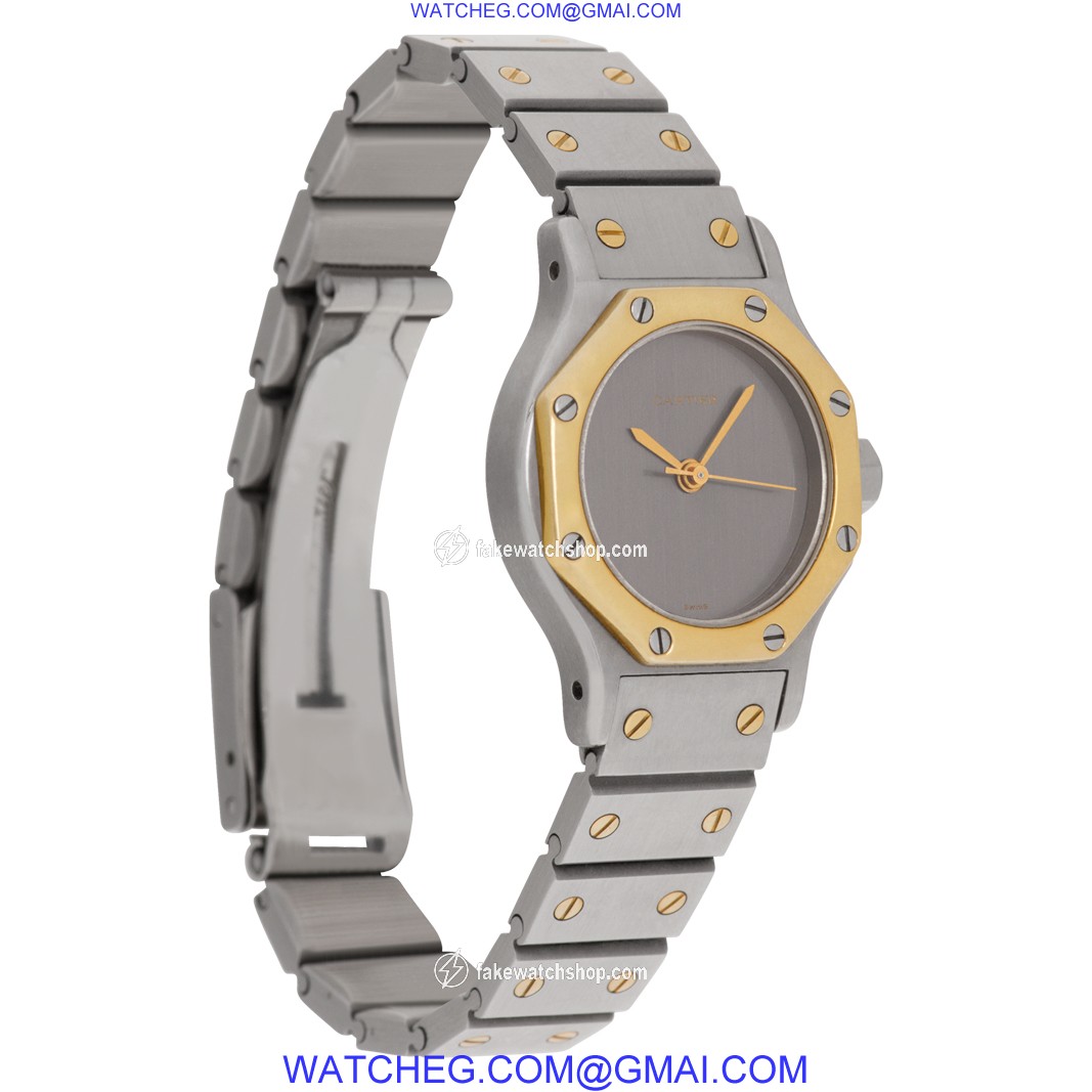Cartier 090759325 Santos Automatic Female 18k yellow gold 4