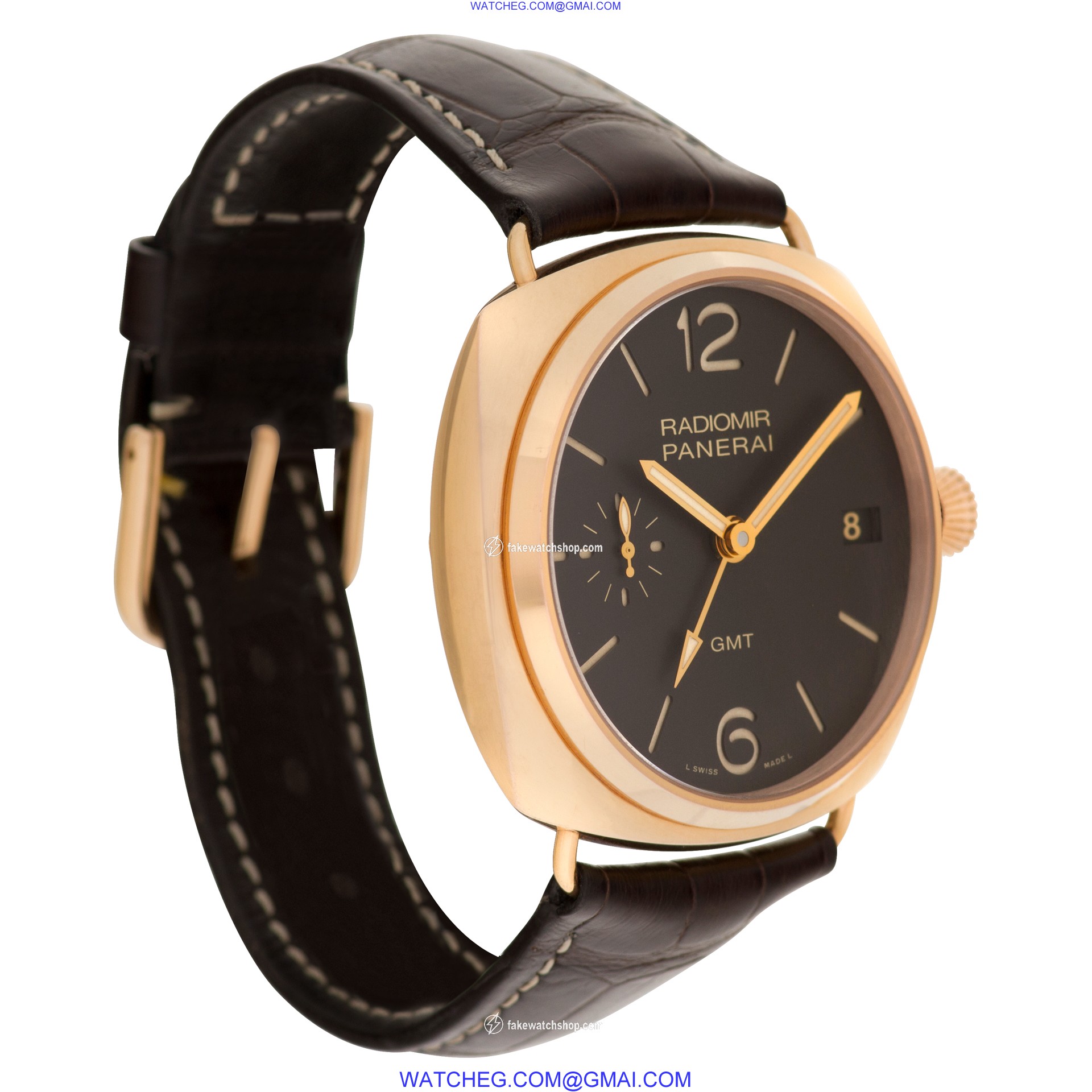Panerai PAM00421 Radiomir Manual Male 18k rose gold 4