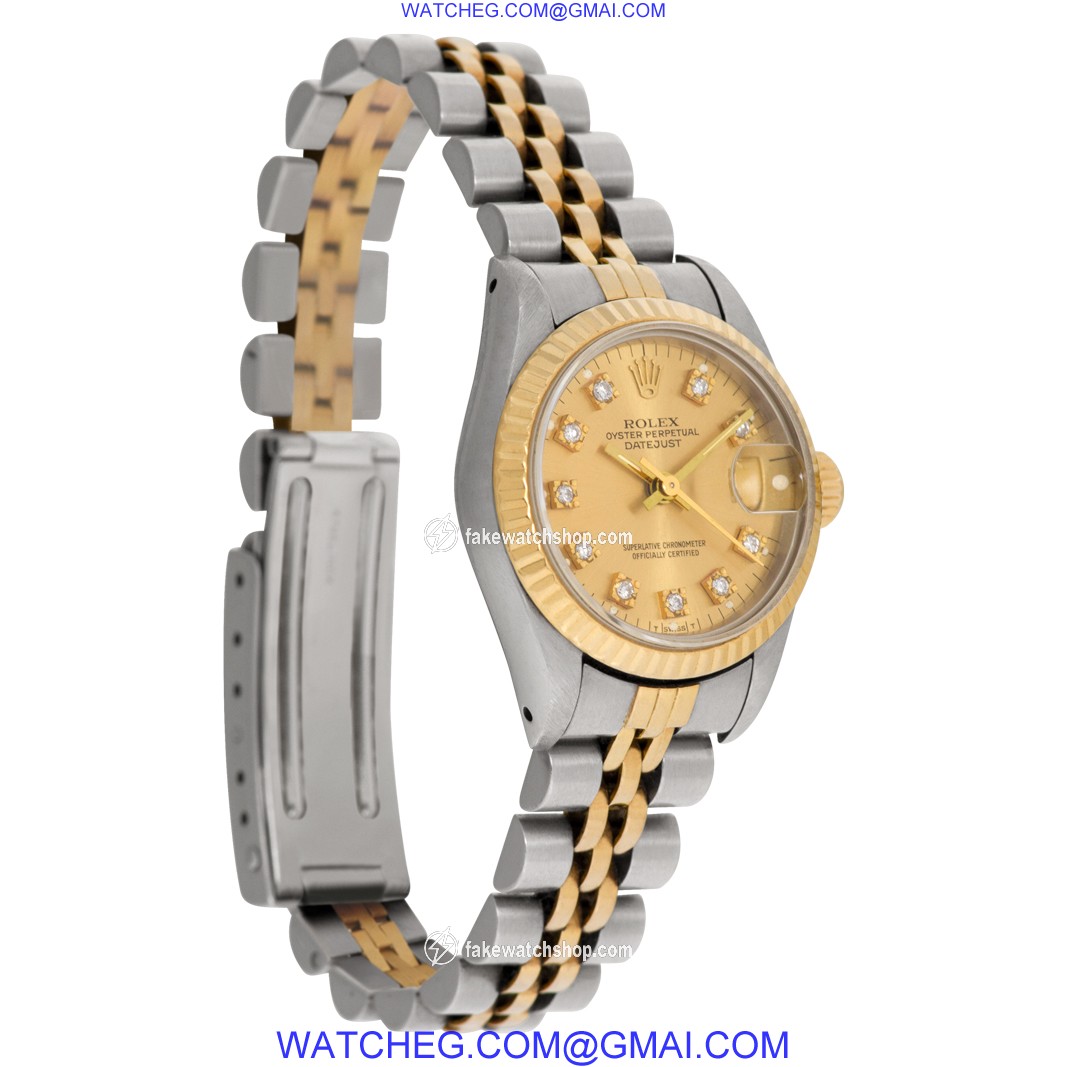 Rolex 69173 Datejust Automatic Female Stainless Steel 4