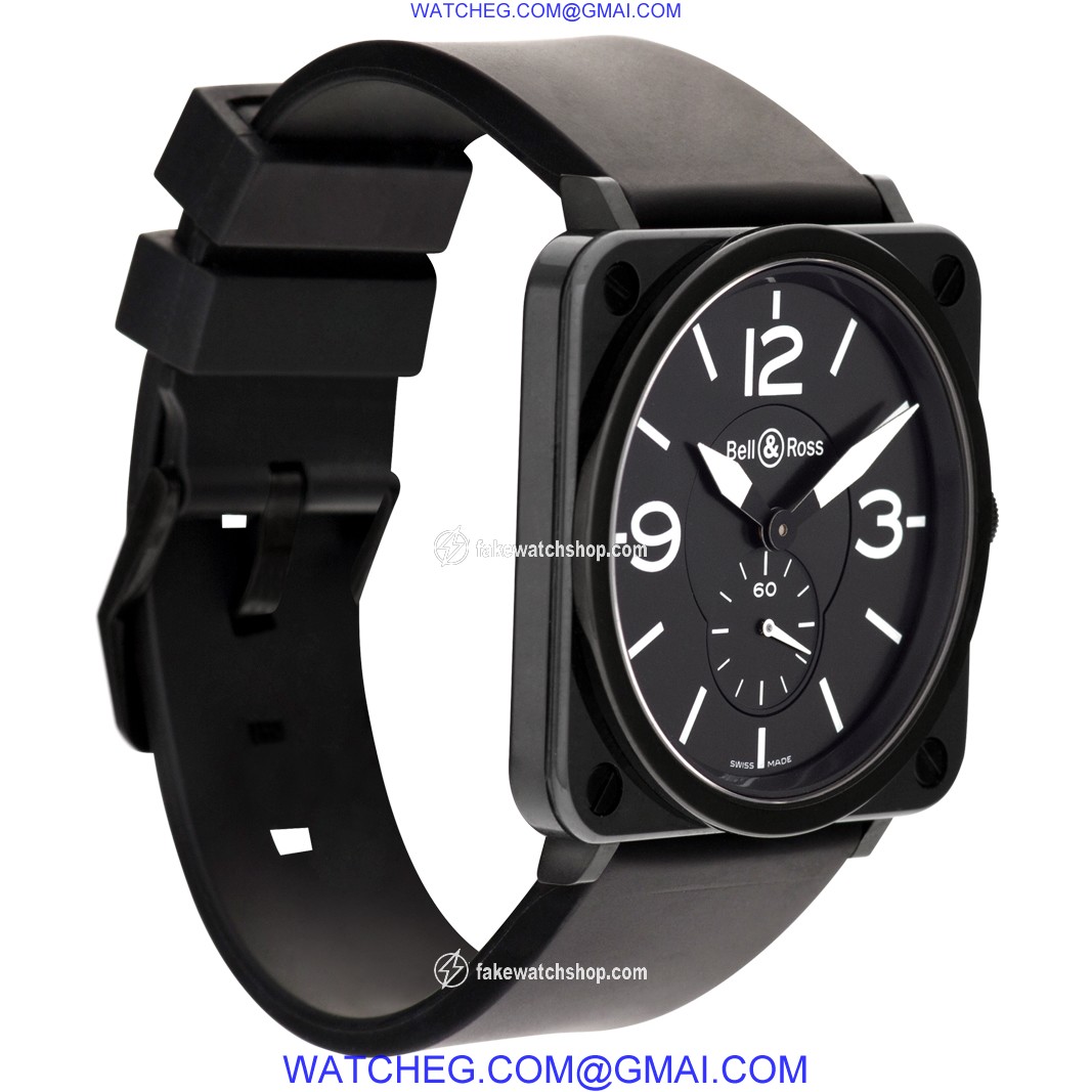 Bell & Ross BR S Ceramic Matte  Quartz Unisex Stainless Steel 4