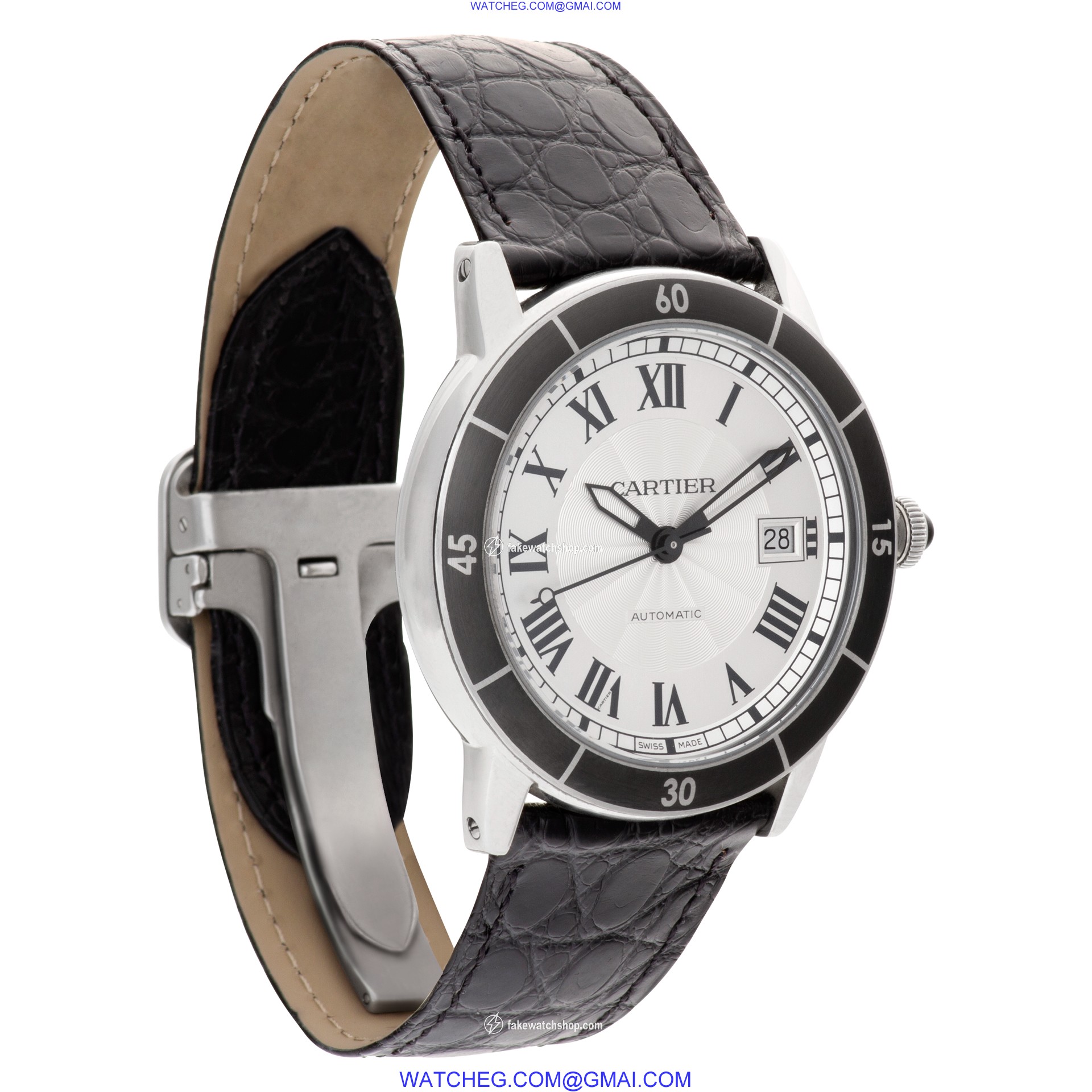 Cartier WSRN0002 Ronde Croisiere Automatic Male Stainless Steel 4