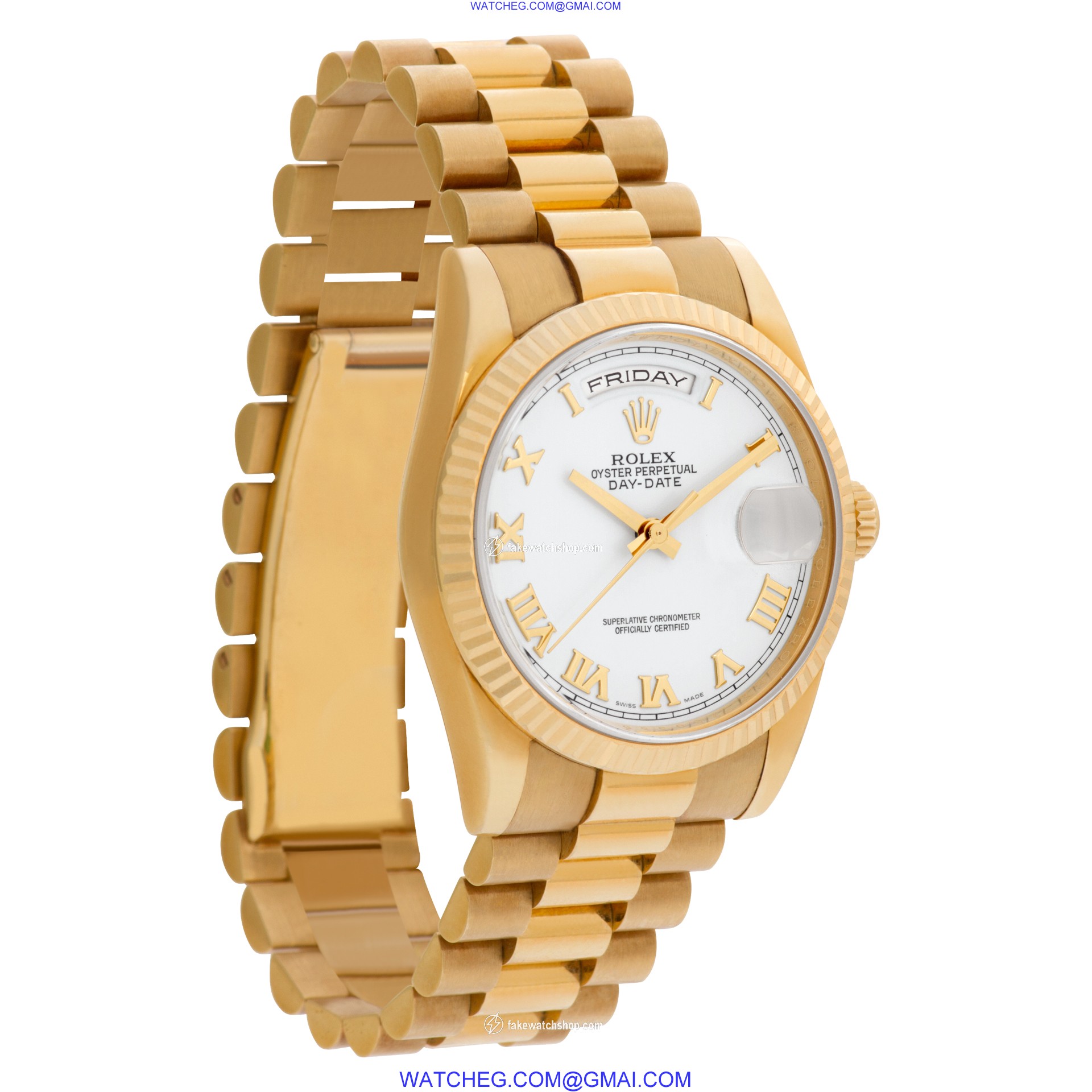 Rolex 118238 Day-Date Automatic Male 18k yellow gold 4
