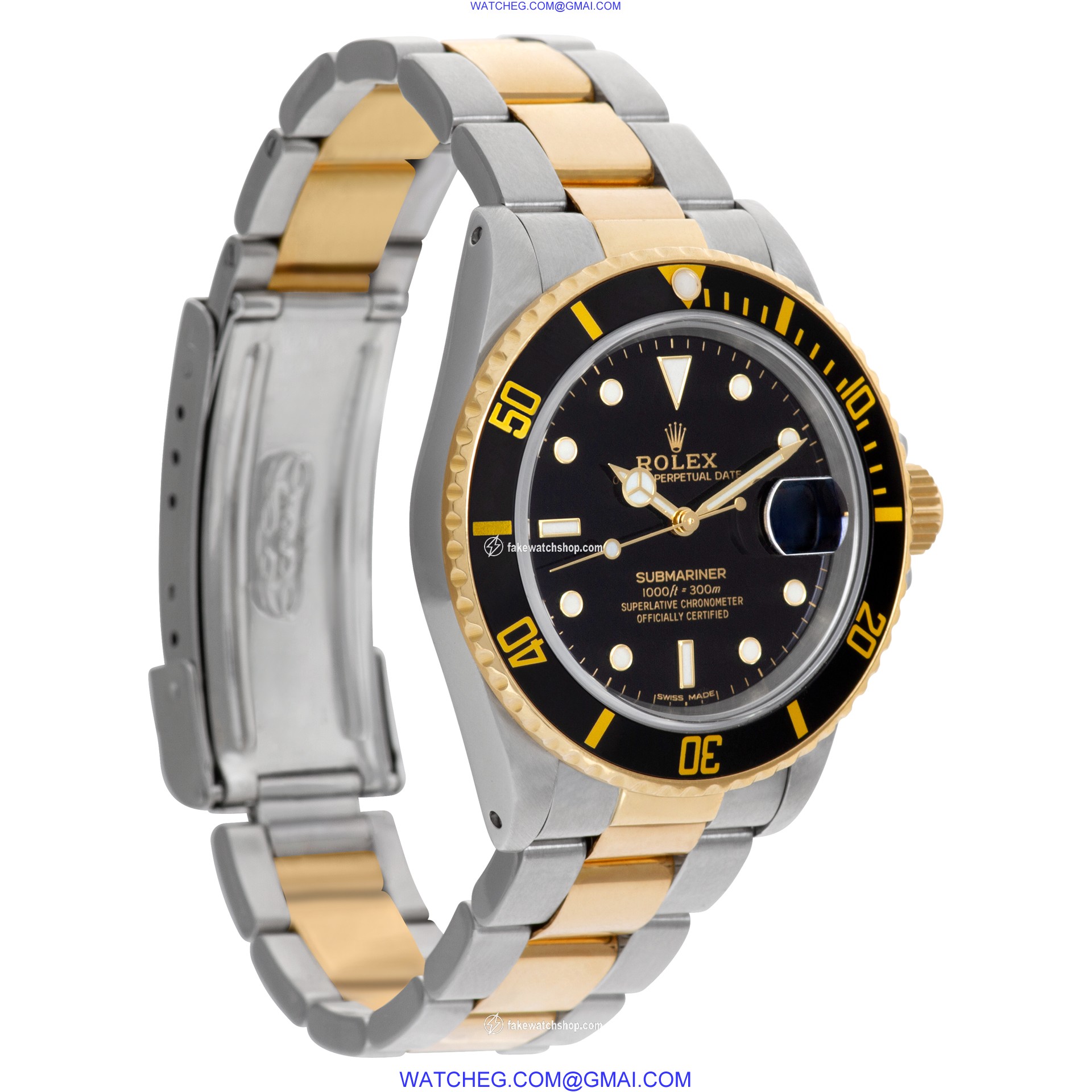 Rolex 16803 Submariner Automatic Male 18k gold & Stainless Steel 4