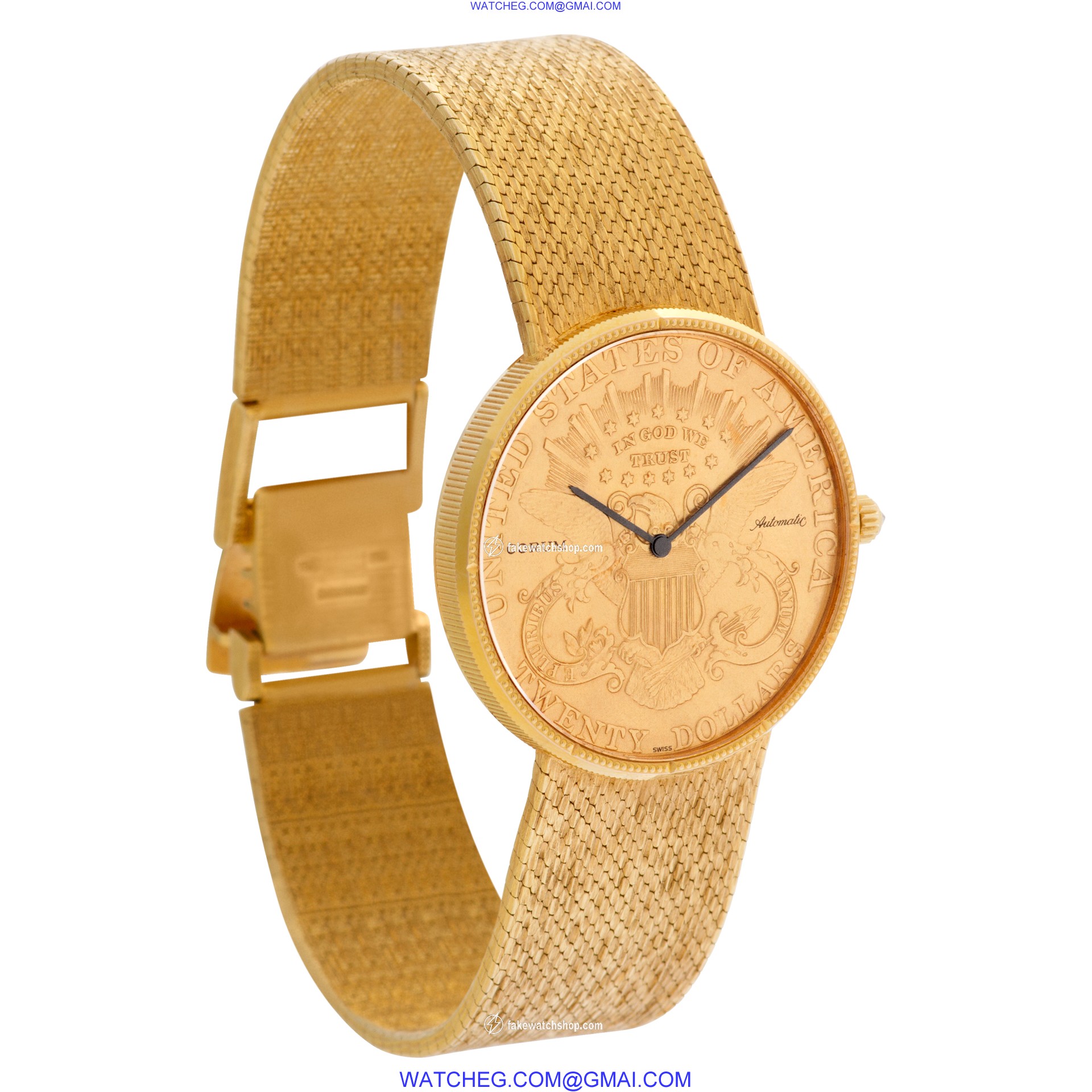 Corum 333137 $20 Coin Automatic Male 18k yellow gold 4