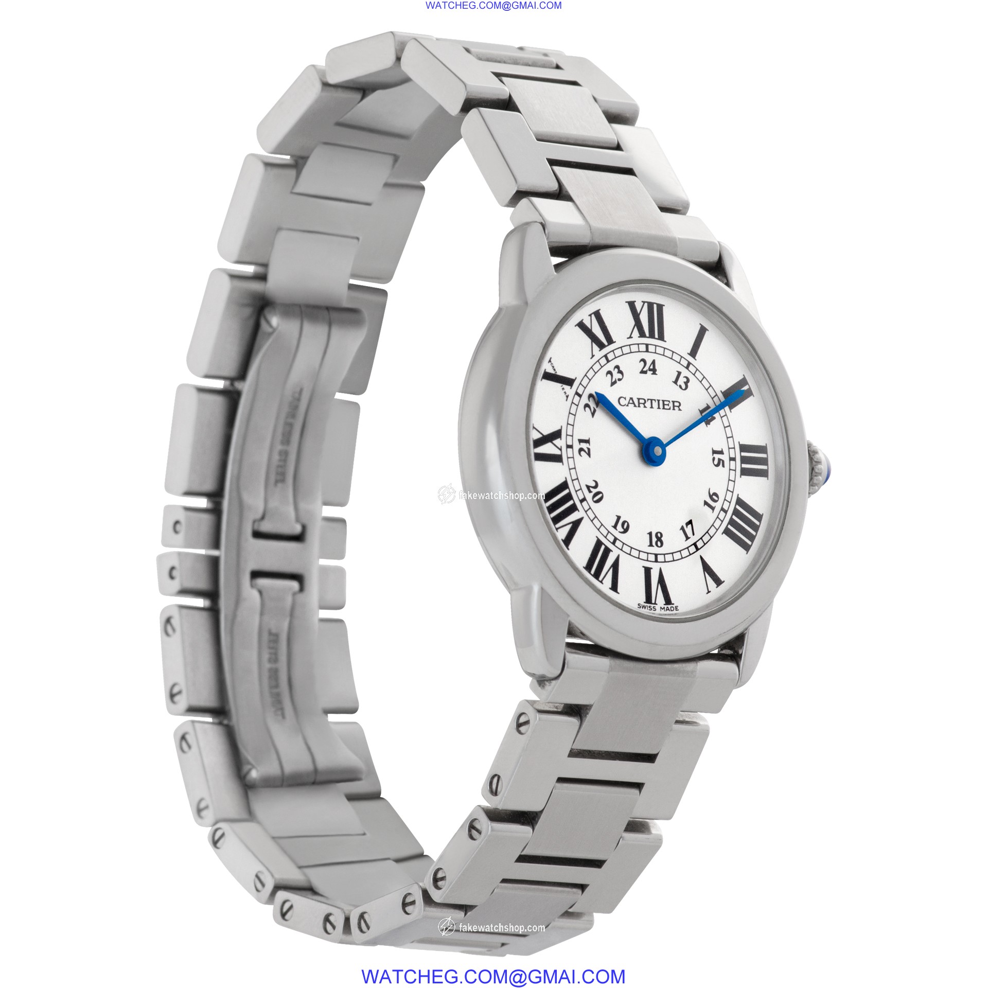 Cartier W6701004 Ronde Solo Quartz Female Stainless Steel 4