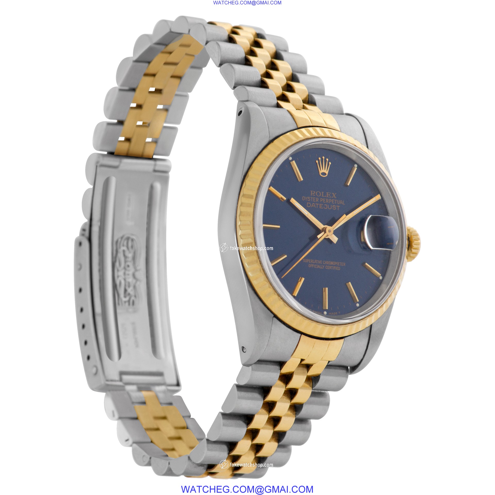 Rolex 16233 Datejust Automatic Unisex 18k gold & Stainless Steel 4