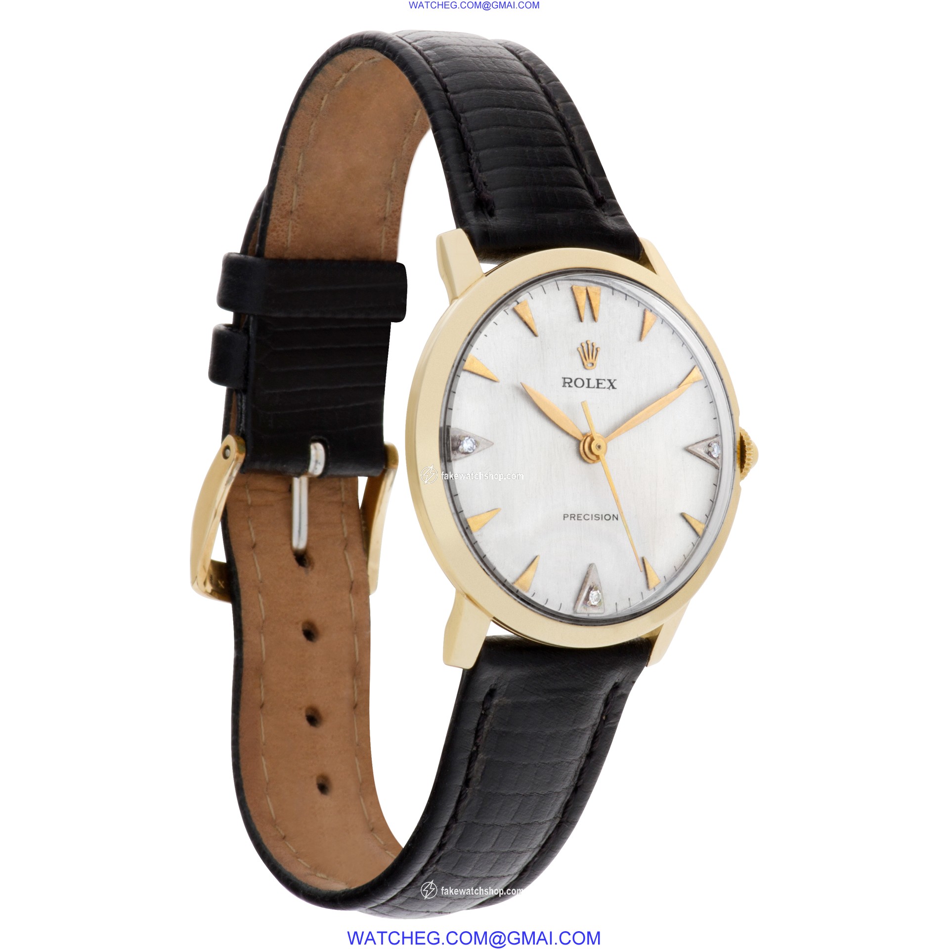 Rolex 17748 Precision Manual Unisex 14k yellow gold 4