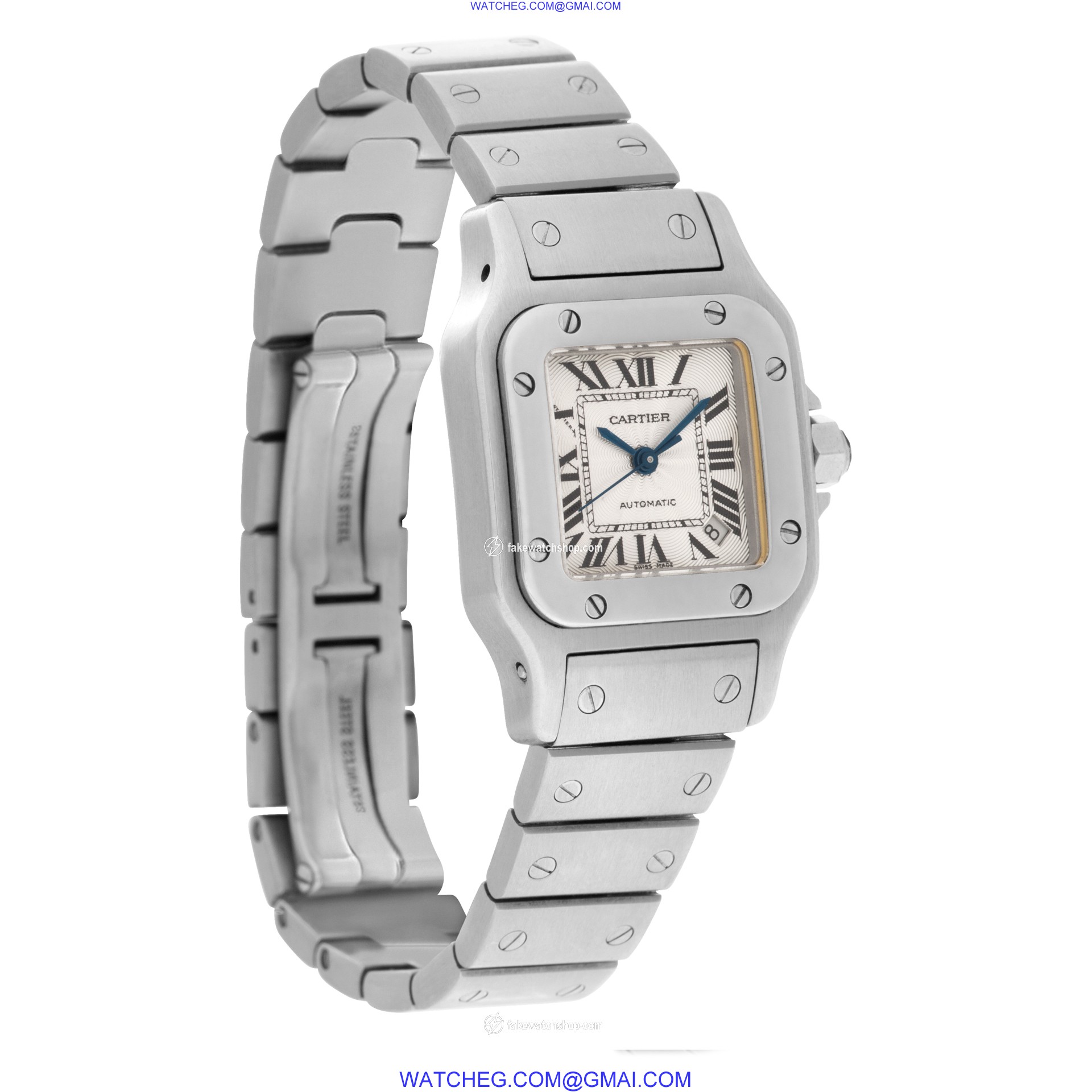 Cartier W20054D6 Santos Automatic Female Stainless Steel 4