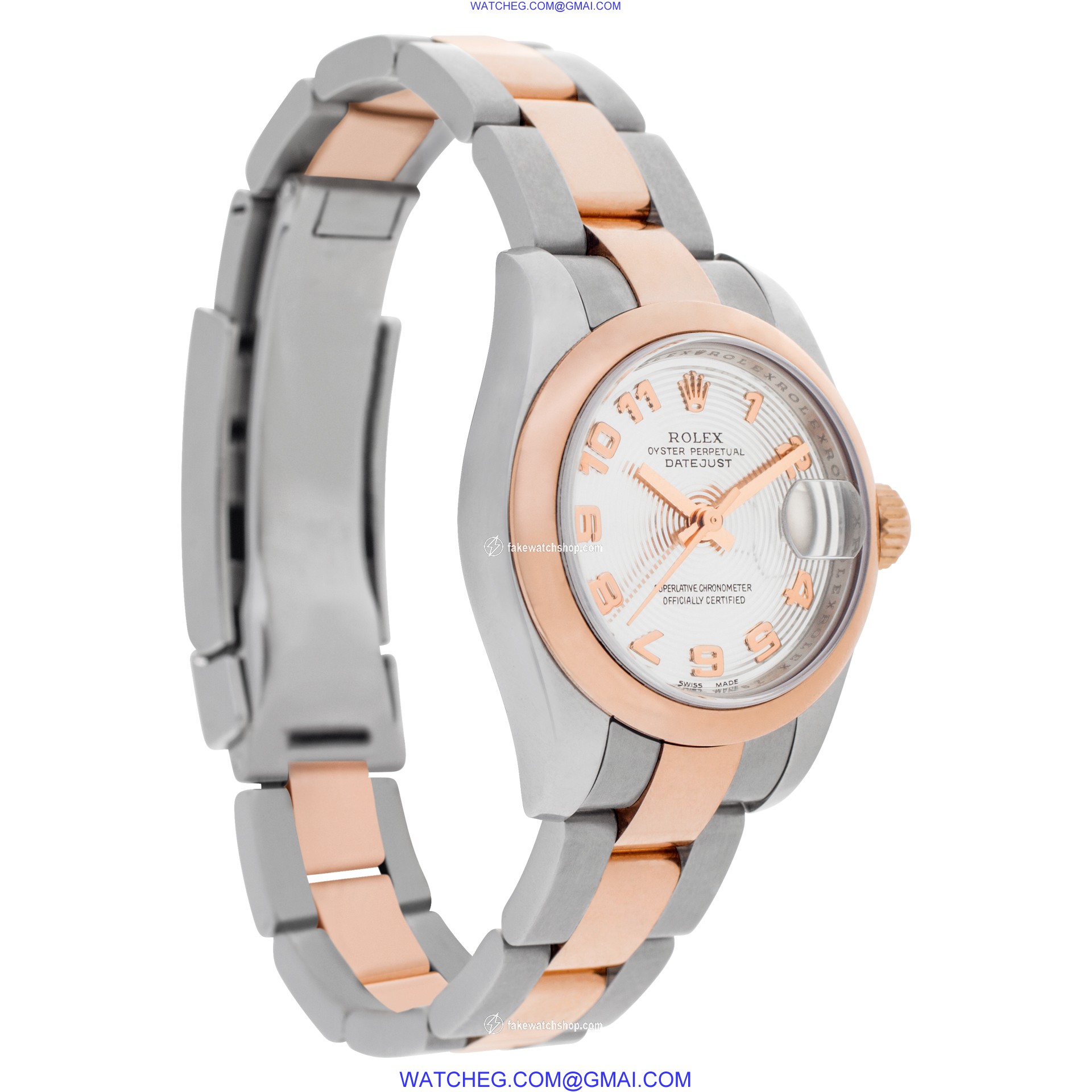 Rolex 179161 Datejust Automatic Female 18k rose gold & stainless steel 4
