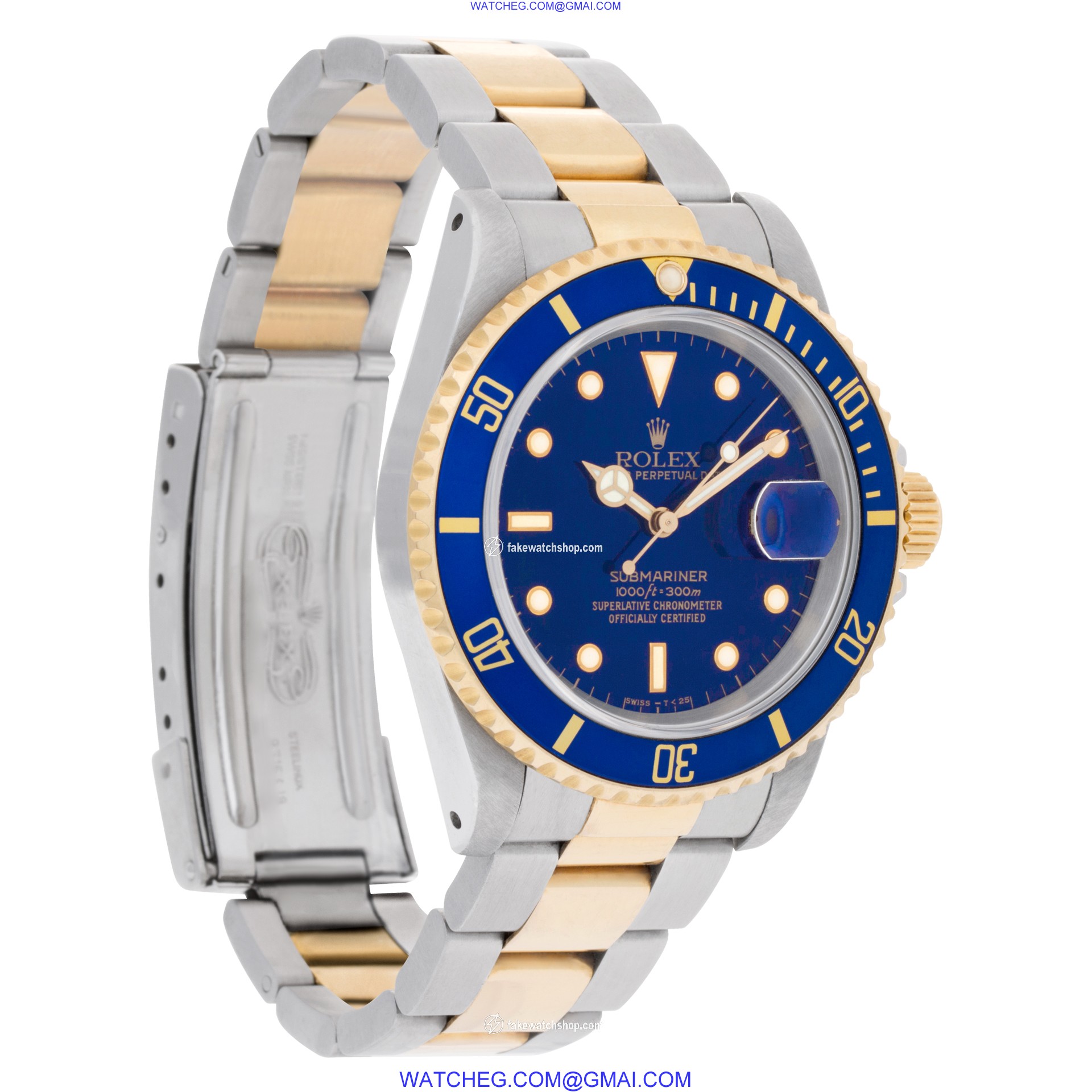 Rolex 16613 Submariner Automatic Male 18k gold & Stainless Steel 4