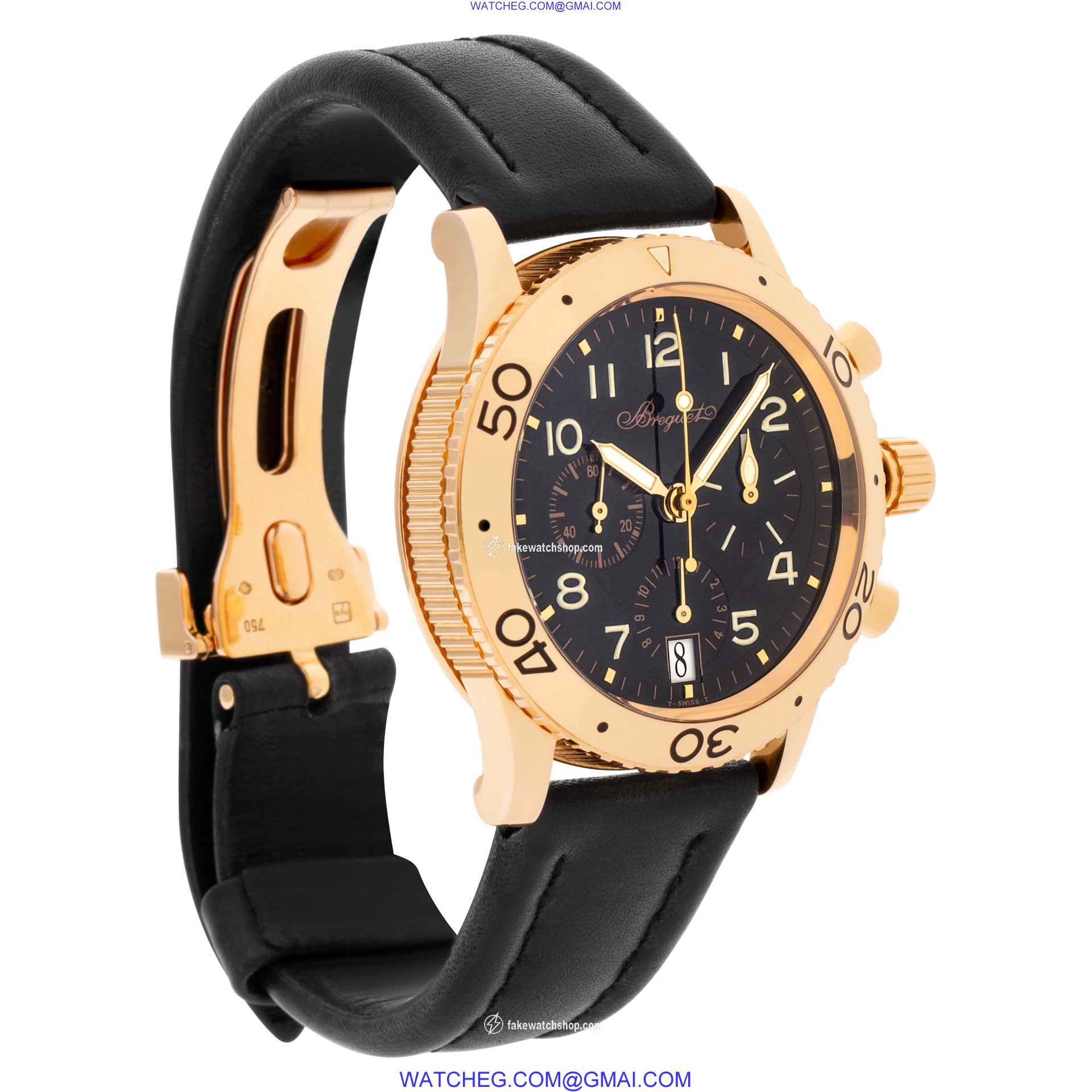 Breguet 3820BR Transatlantique Automatic Male 18k rose gold 4