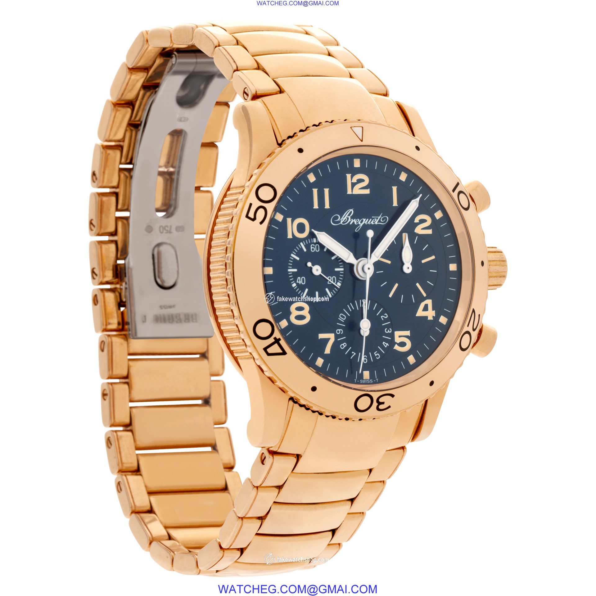 Breguet 3800BR Aeronavale Automatic Male 18k rose gold 4