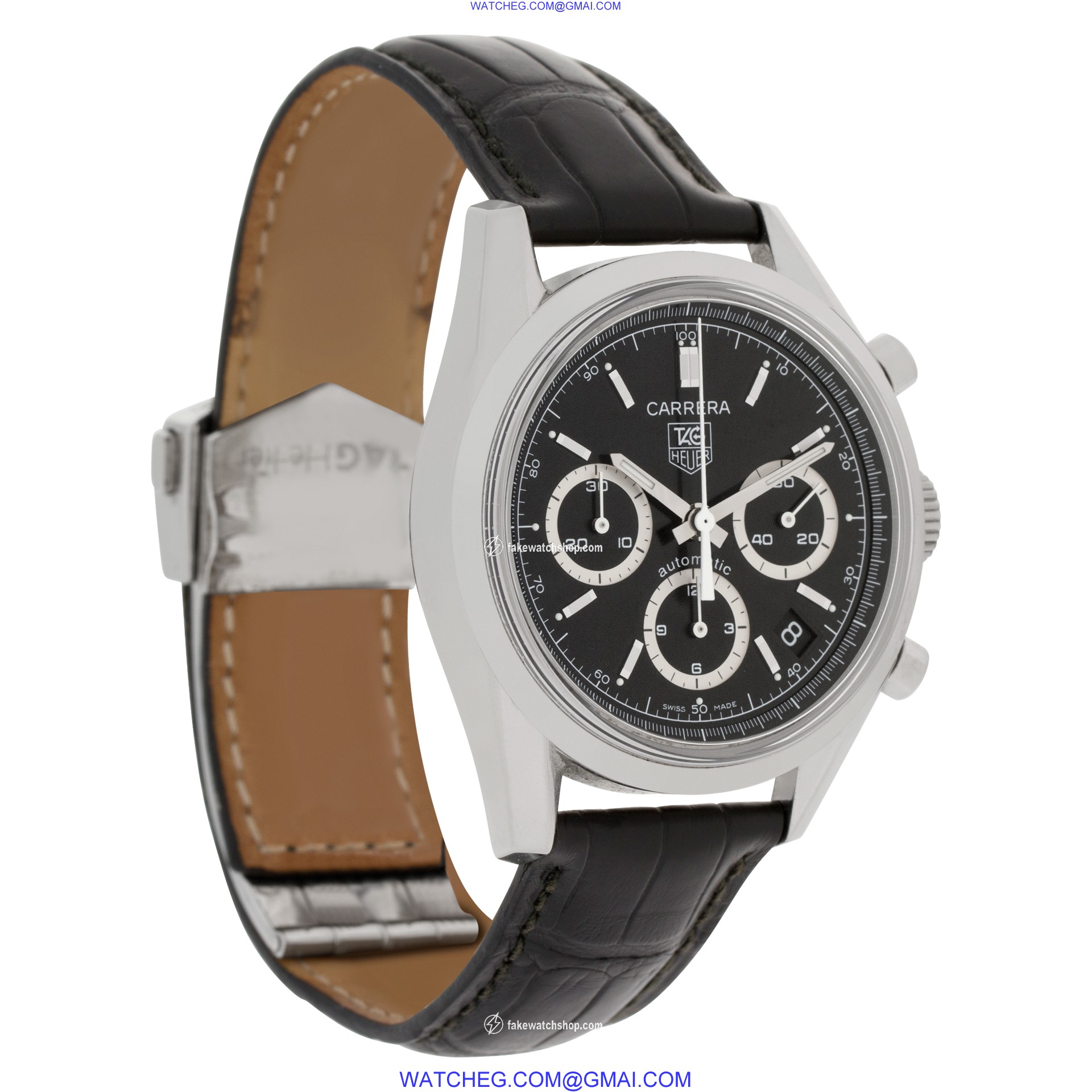 Tag Heuer CV2113-0 Carrera Automatic Male Stainless Steel 4