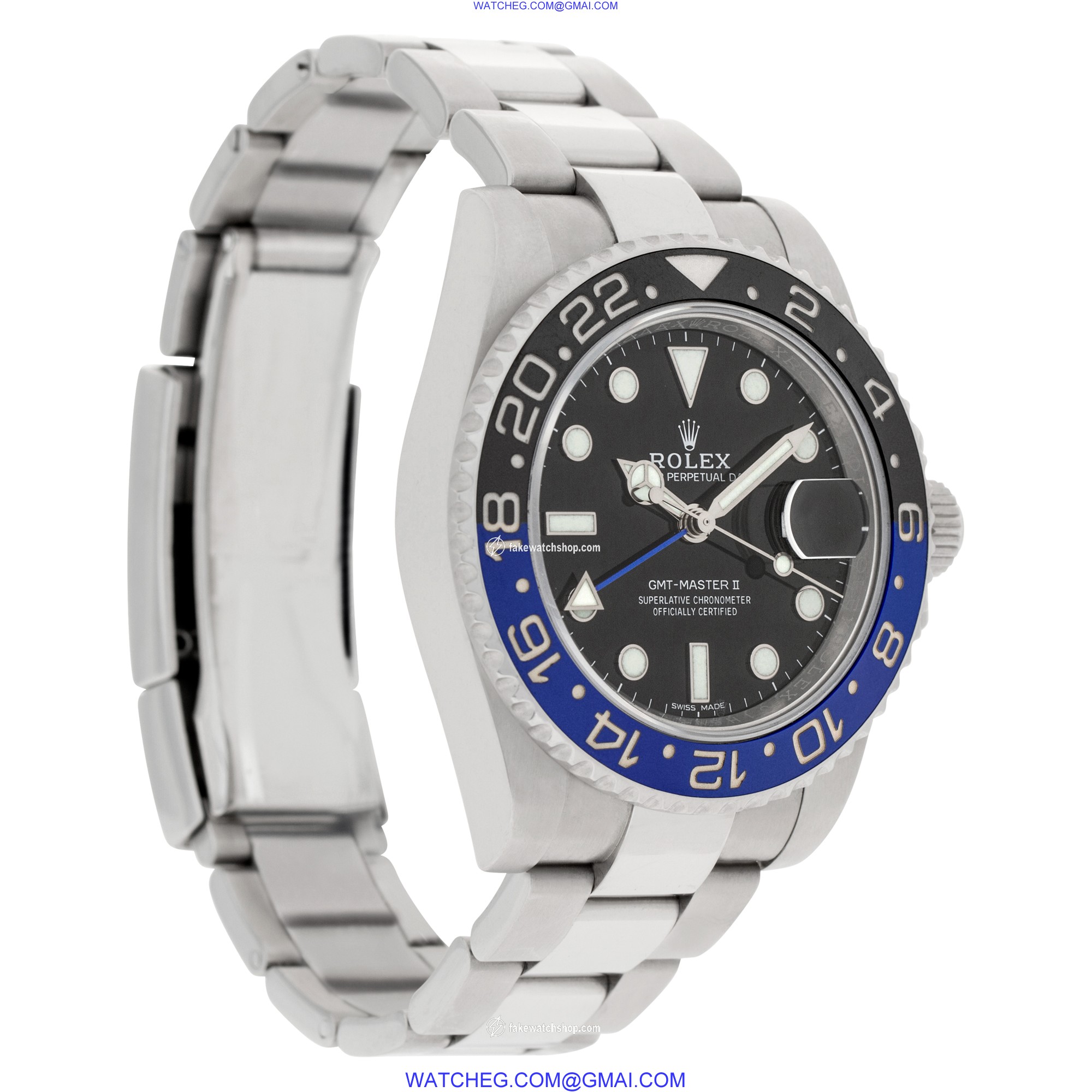 Rolex 116710 GMT Master II Batman Automatic Male Stainless Steel 4
