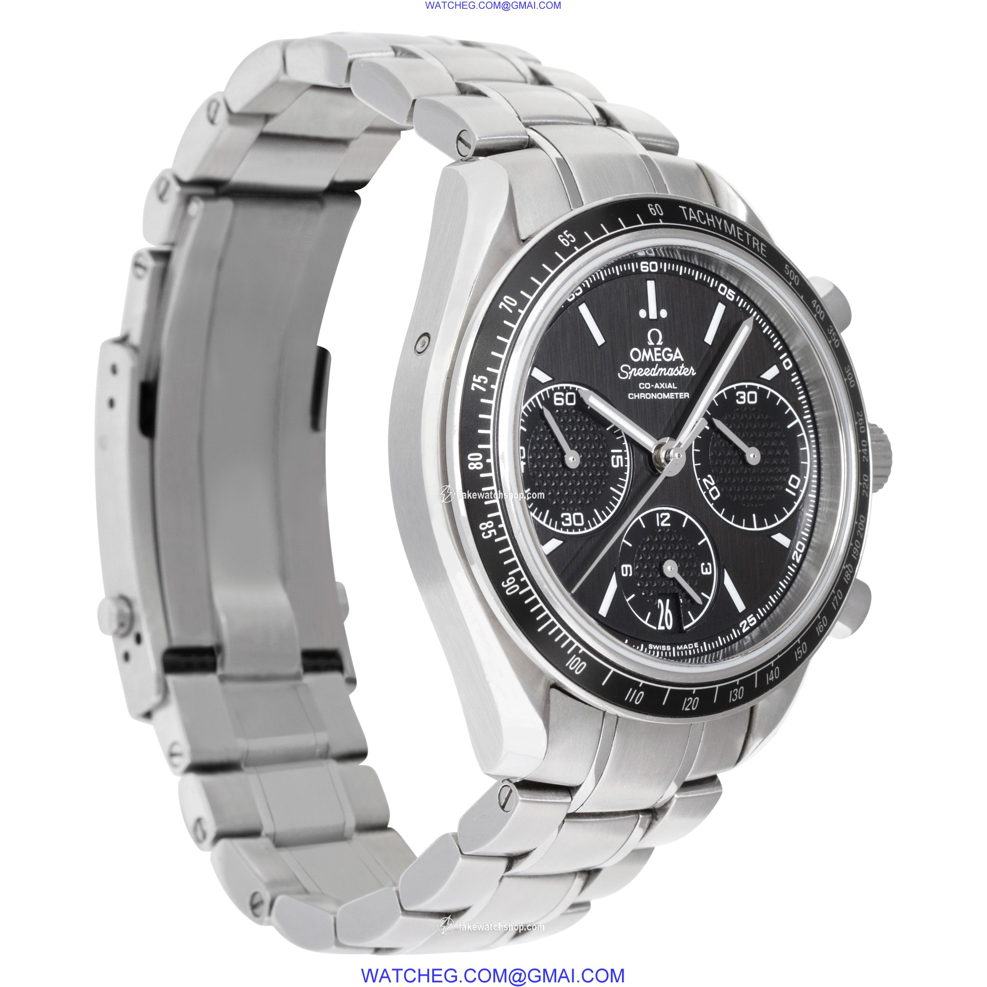 Omega 326.30.40.50.01.001 Speedmaster Automatic Male Stainless Steel 4
