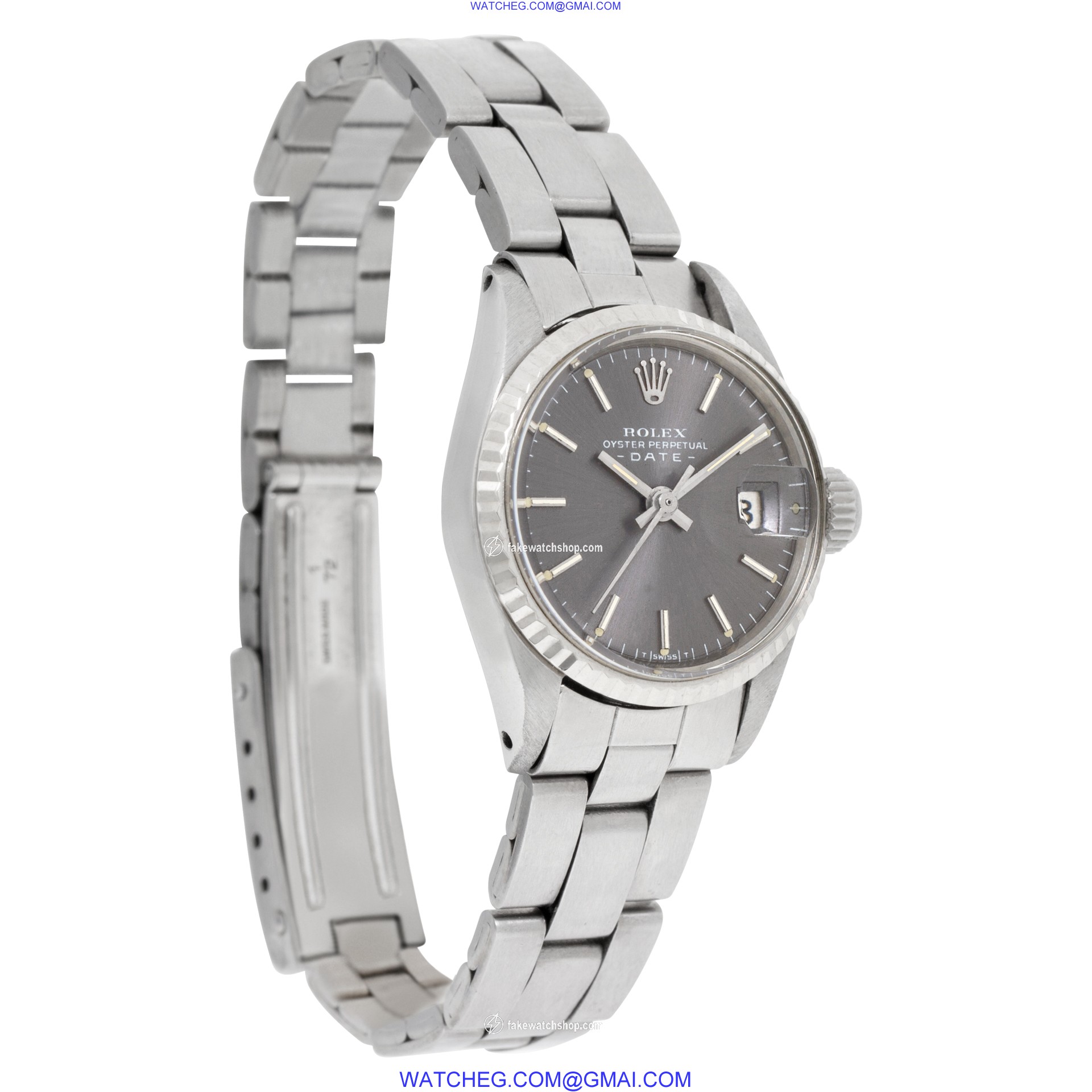 Rolex 6517 Date Automatic Female Stainless Steel 4