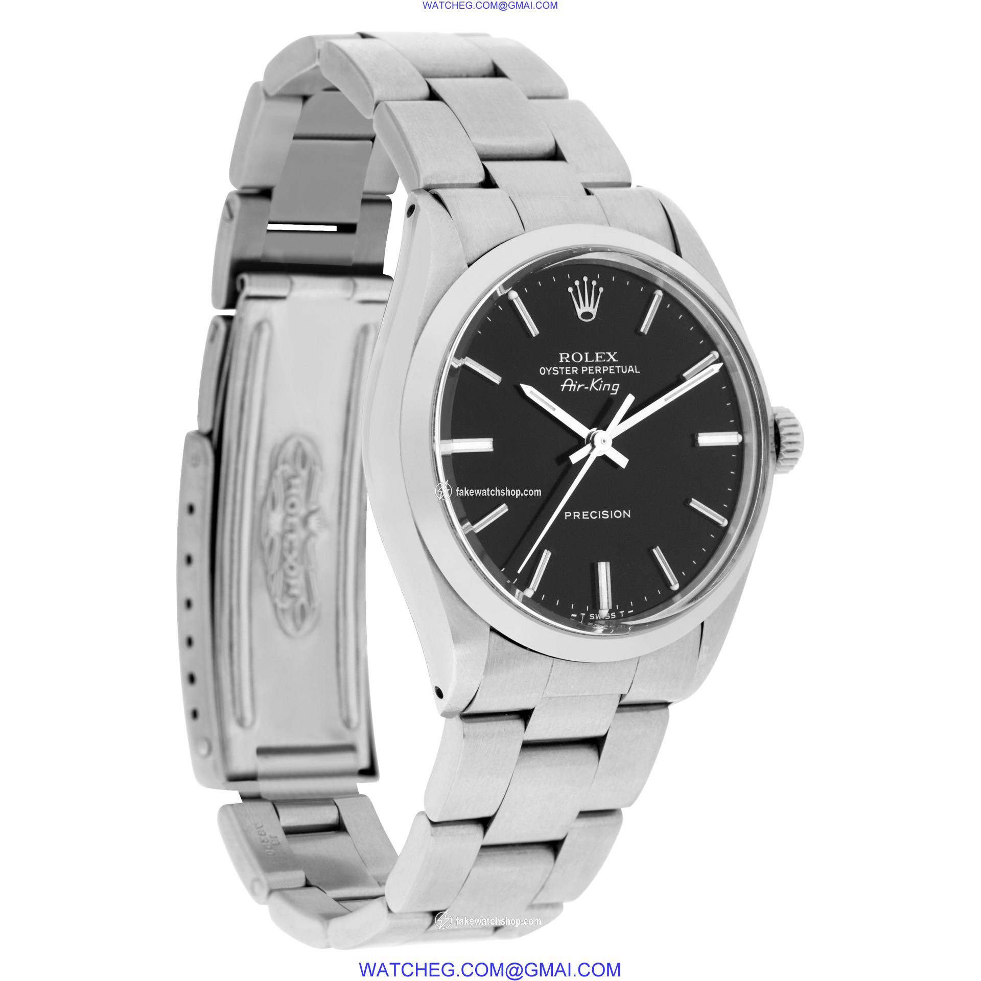 Rolex 5500/1002 Air King Automatic Unisex Stainless Steel 4