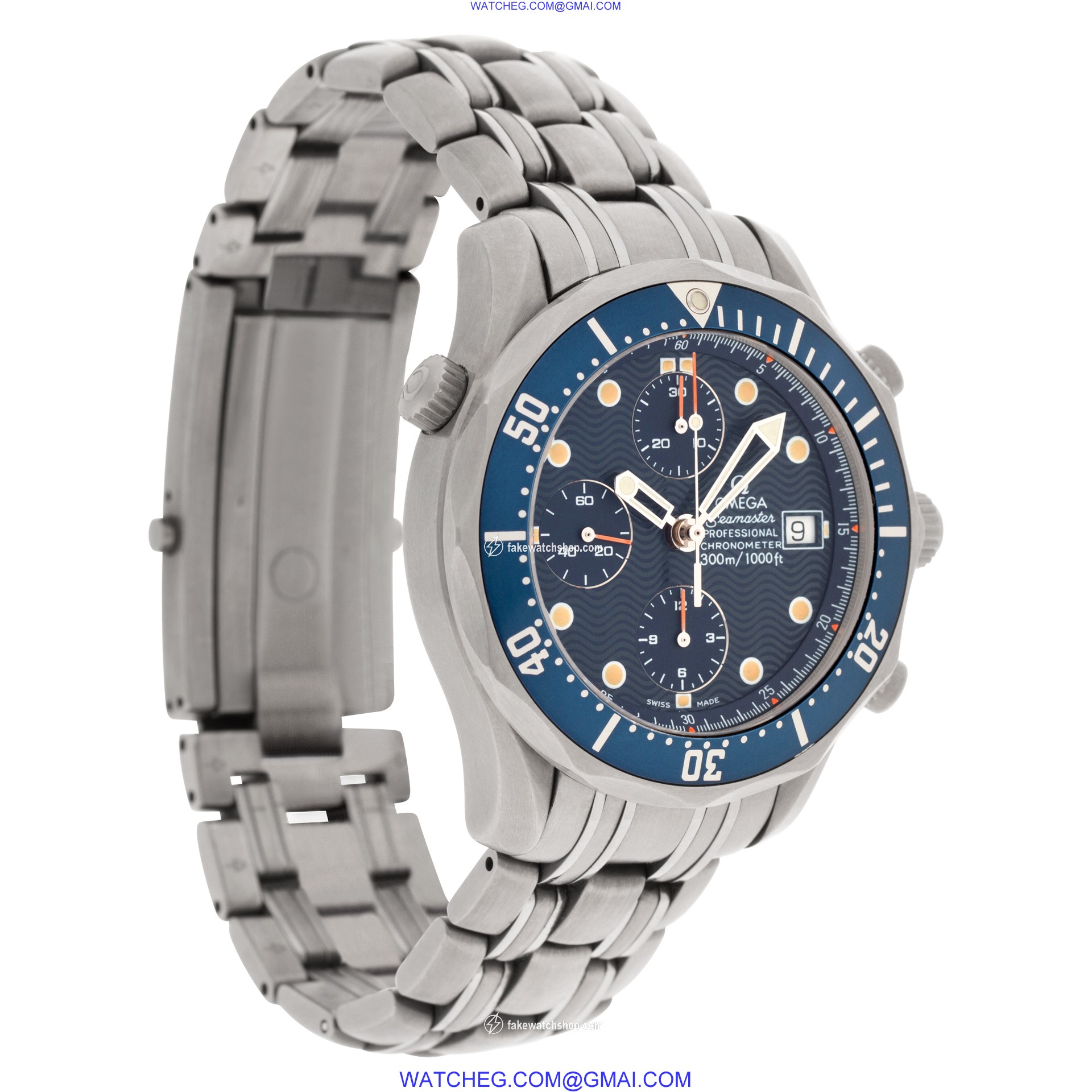 Omega 22988046 Seamaster Automatic Male Titanium 4
