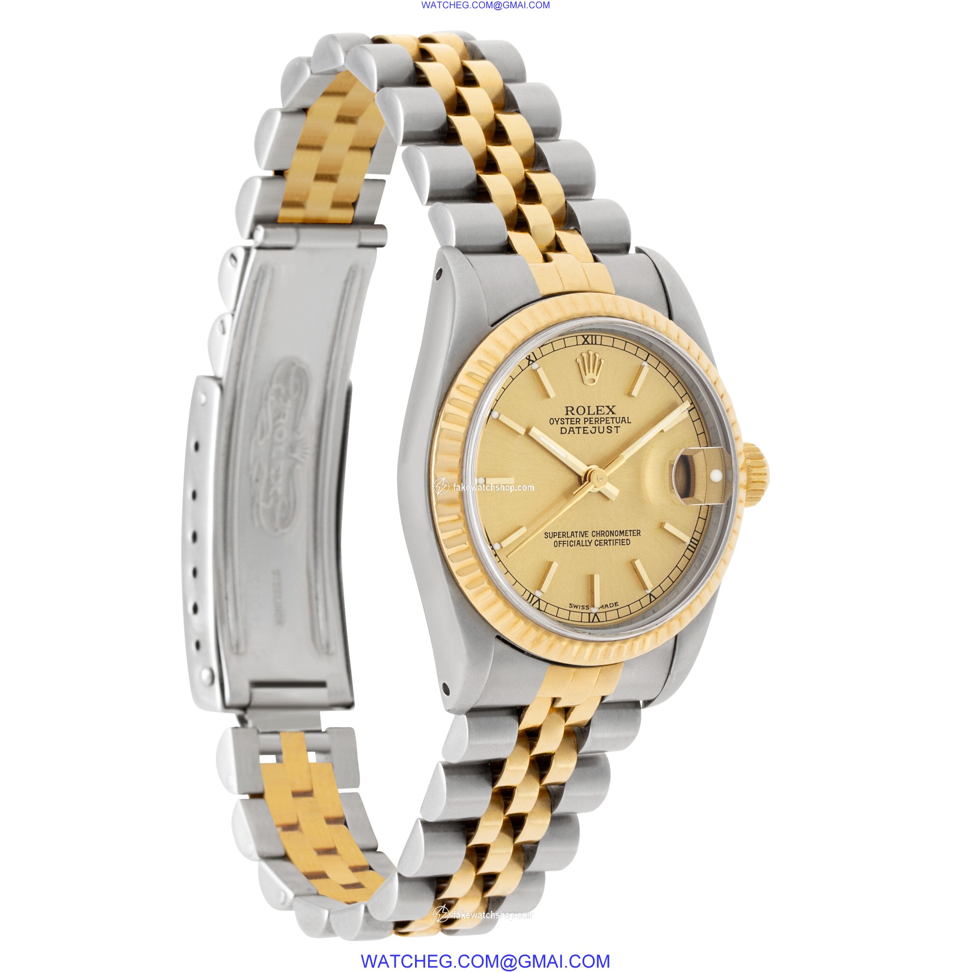 Rolex 68273 Datejust Automatic Unisex 18k gold & Stainless Steel 4