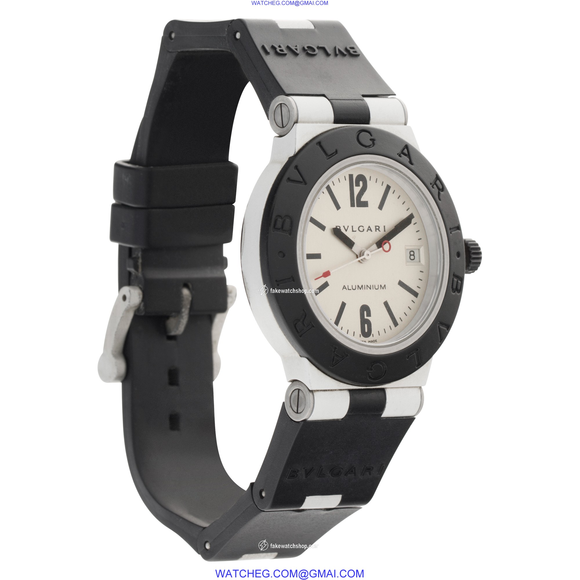 Bvlgari AL 38 TA Aluminium Automatic Unisex Aluminum 4