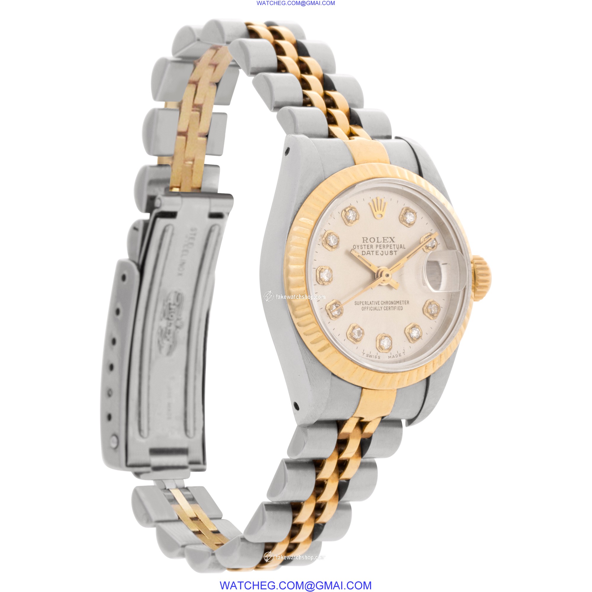 Rolex 69173 Datejust Automatic Female Stainless Steel 4
