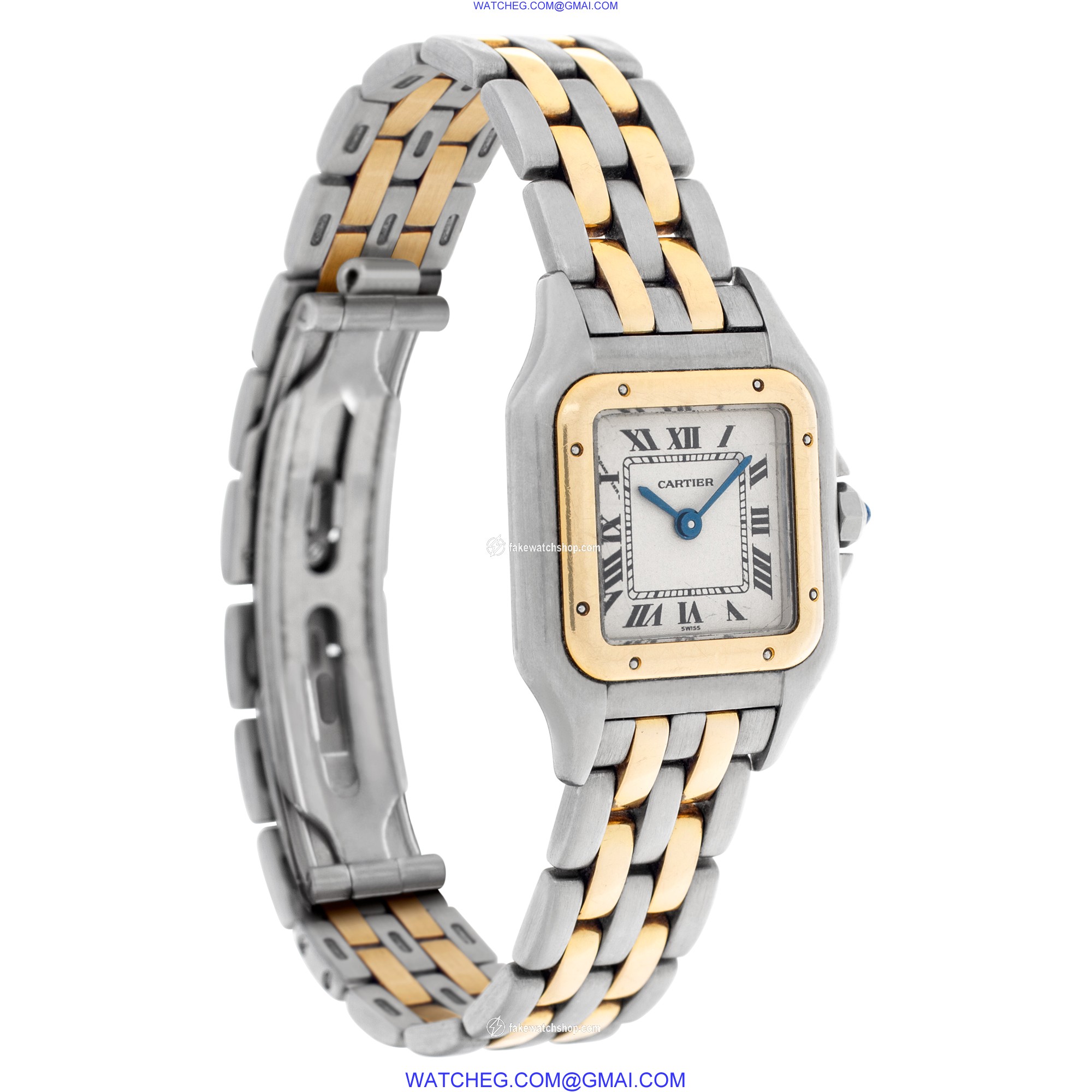 Cartier W25028B Panthere Quartz Female Stainless Steel 4