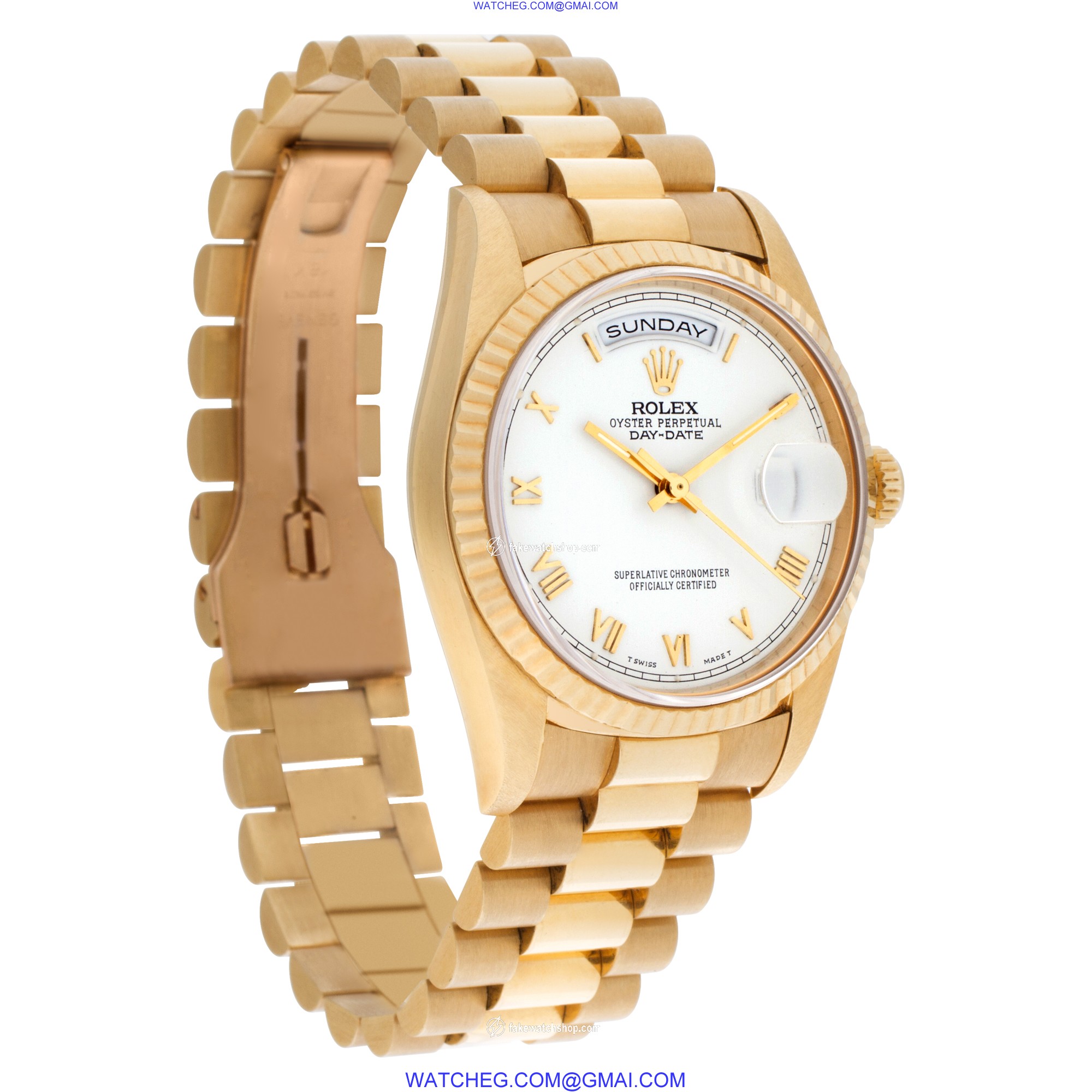 Rolex 18238 Day-Date Automatic Male 18k yellow gold 4