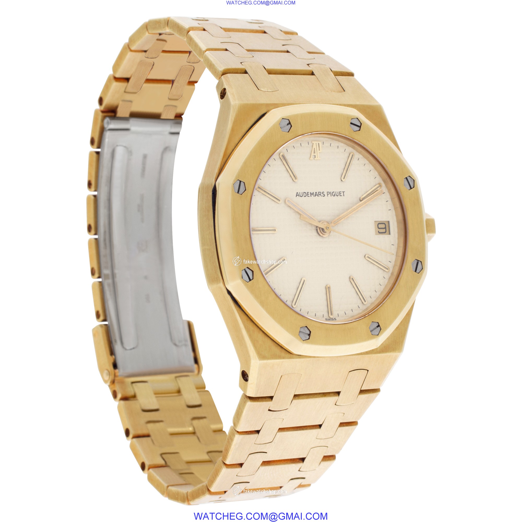 Audemars Piguet 56023BA Royal Oak Quartz Unisex 18k yellow gold 4