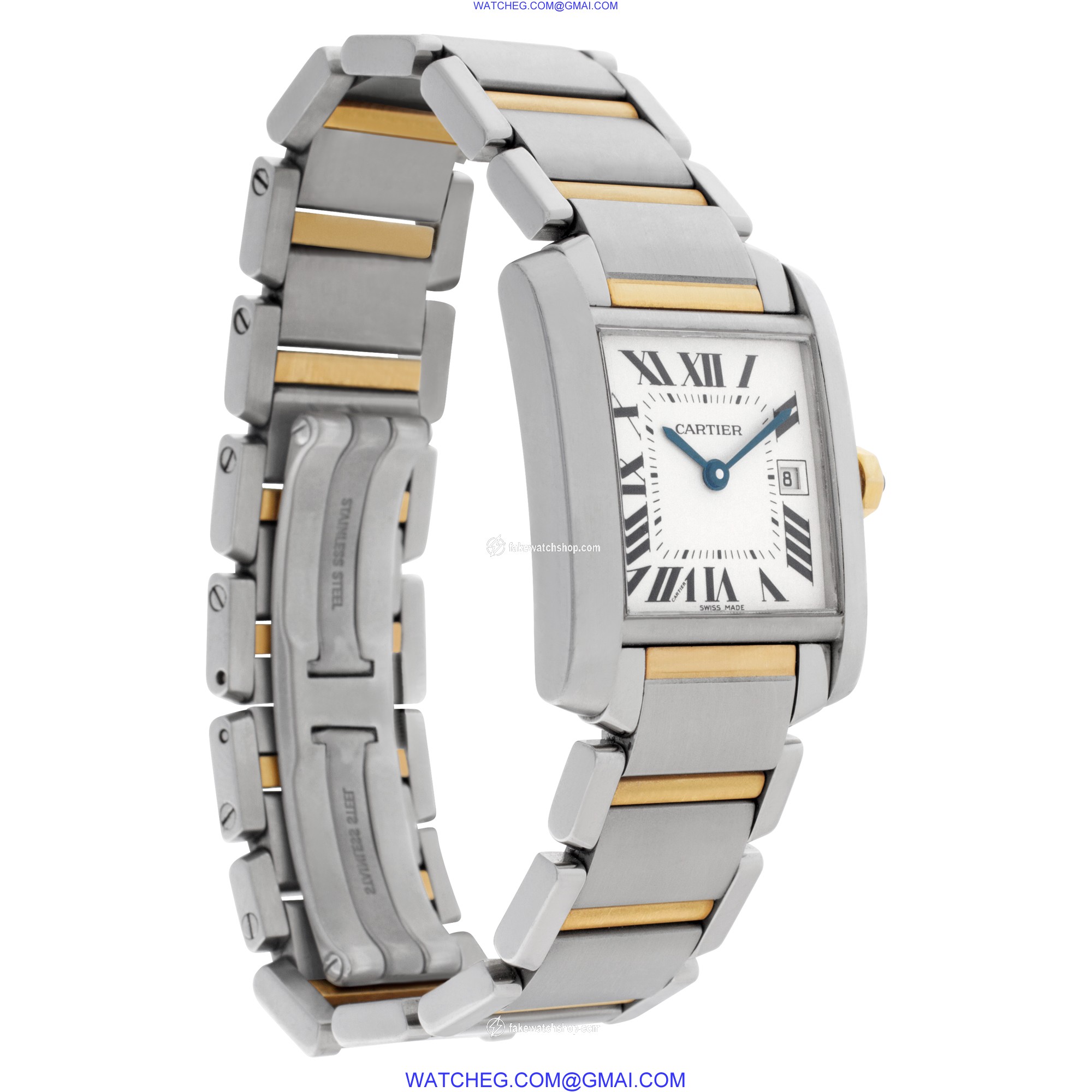 Cartier W524899 Tank Francaise Quartz Unisex Stainless Steel 4