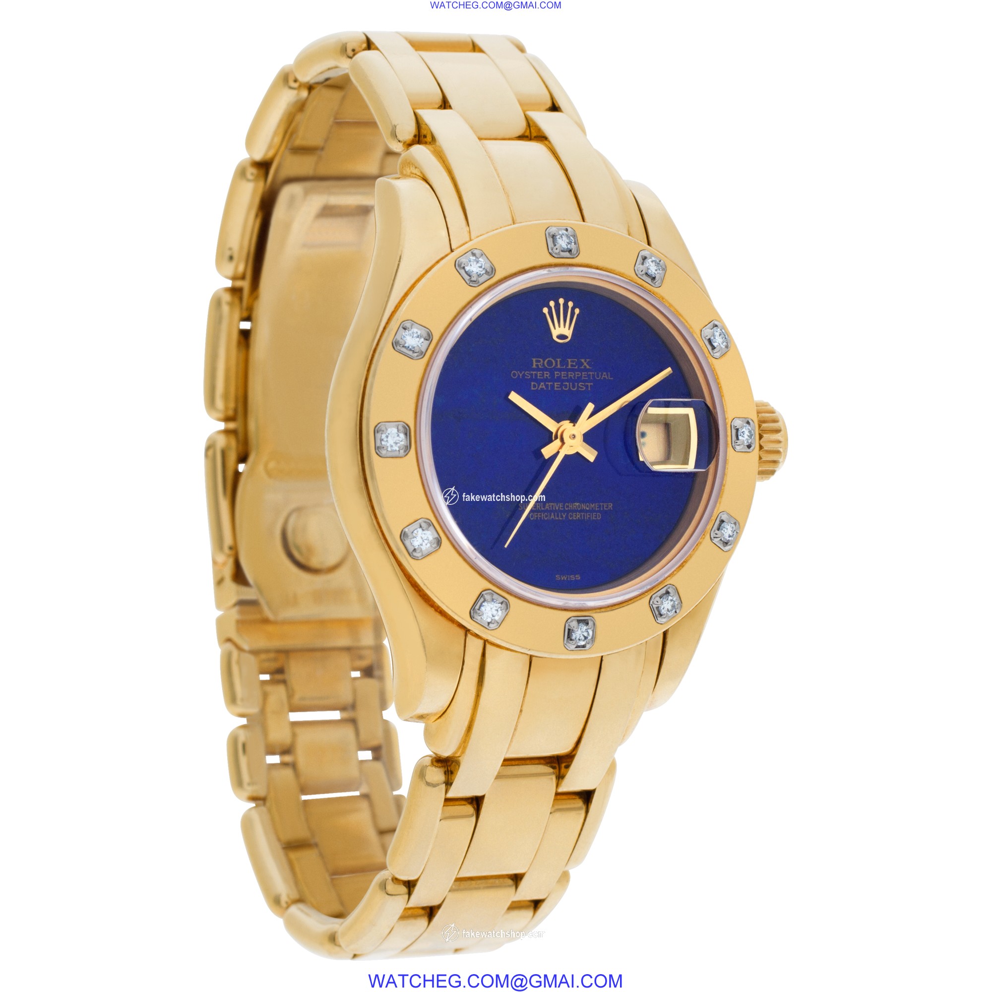 Rolex 69318 Pearlmaster Automatic Female 18k yellow gold 4