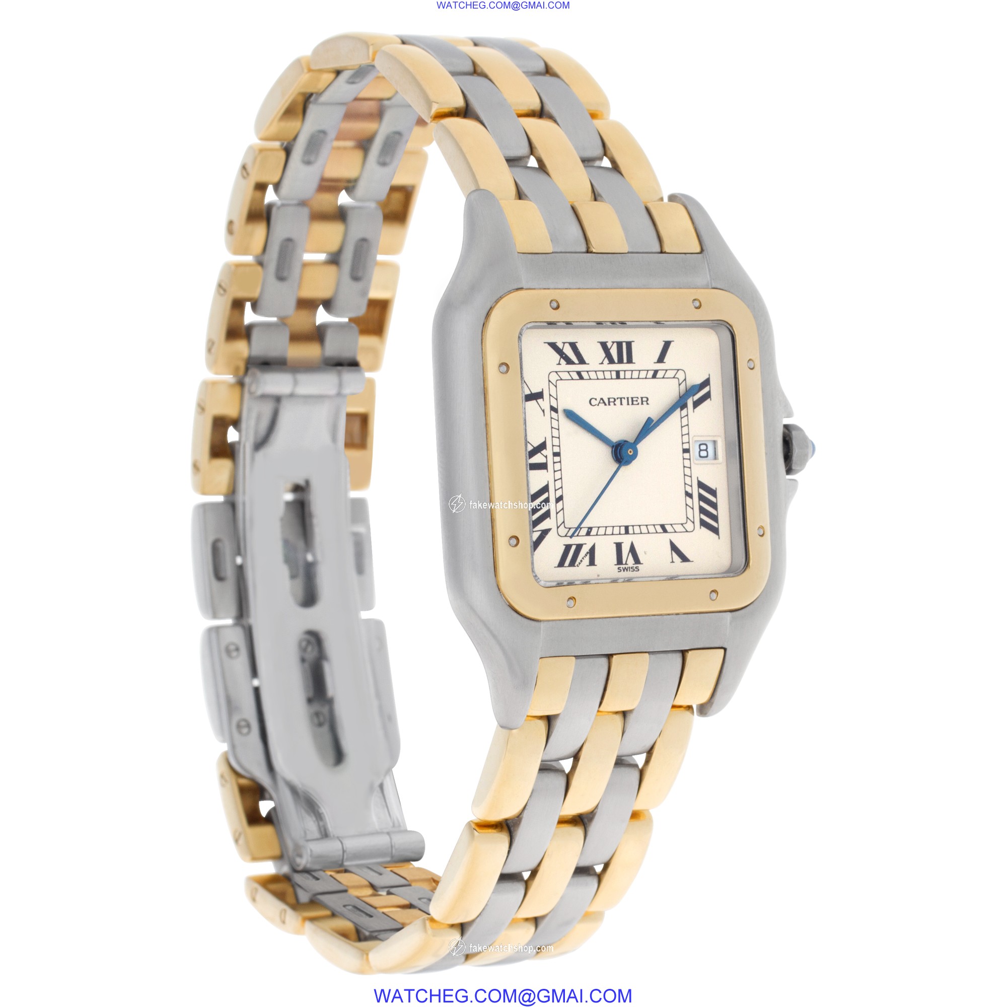 Cartier 187957 Panthere Quartz Unisex Stainless Steel 4