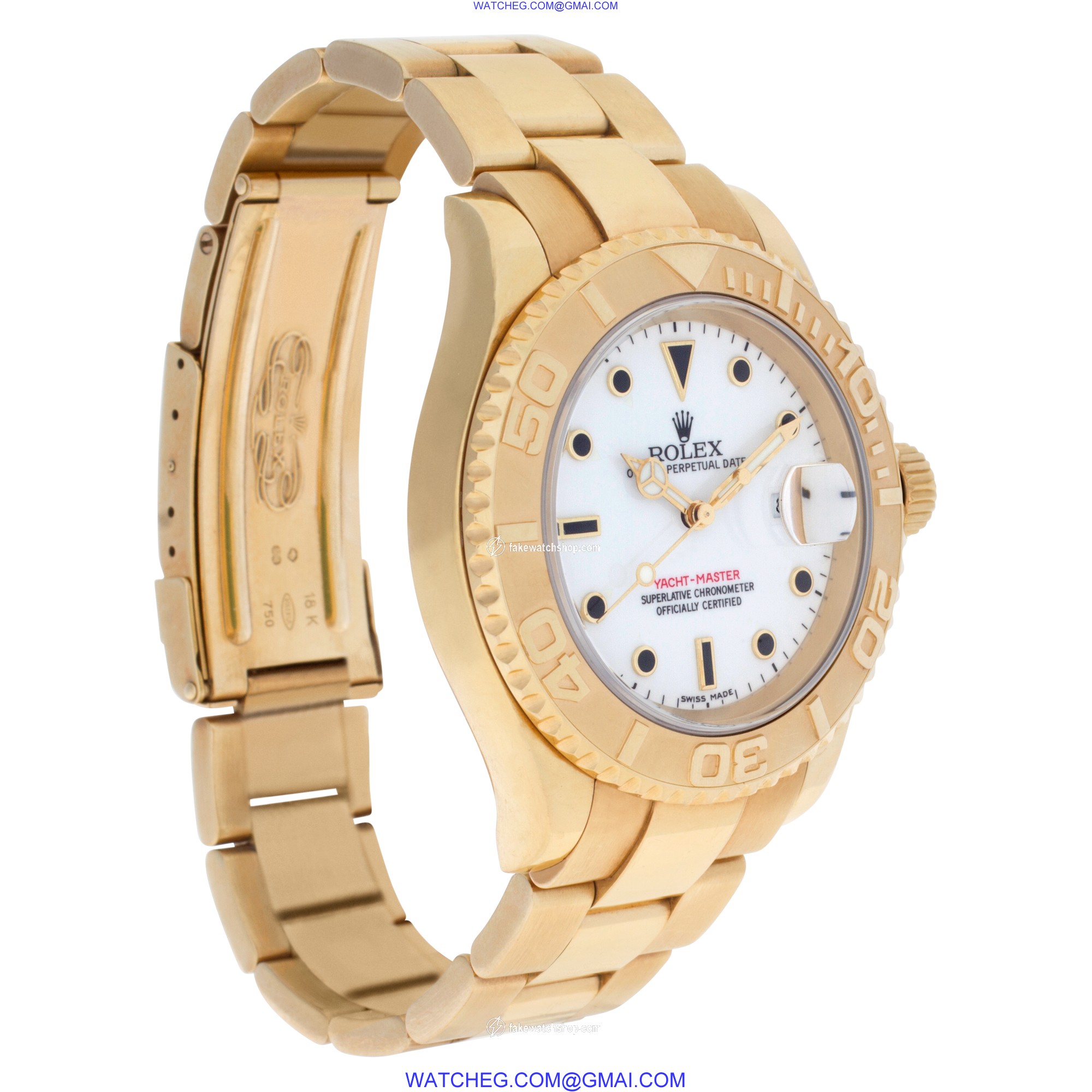 Rolex 16628 Yacht-Master Automatic Male 18k yellow gold 4