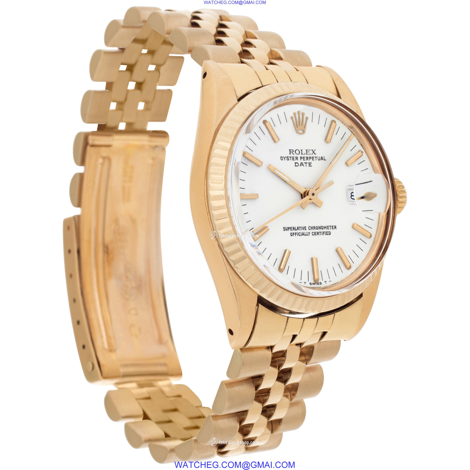 Rolex 15038 Date Automatic Male 18k yellow gold 4