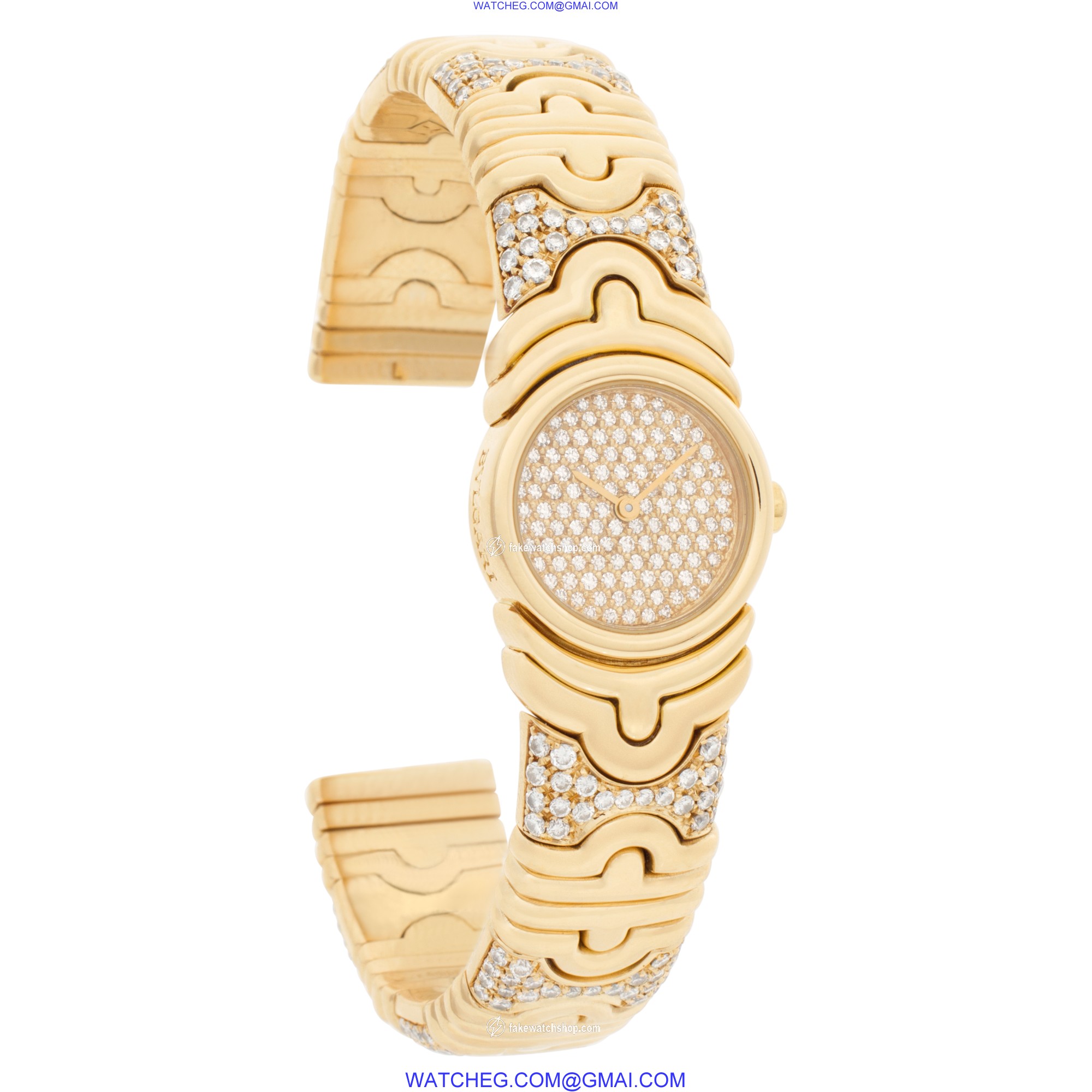 Bvlgari BJ 01 Parentesi Quartz Female 18k yellow gold 4