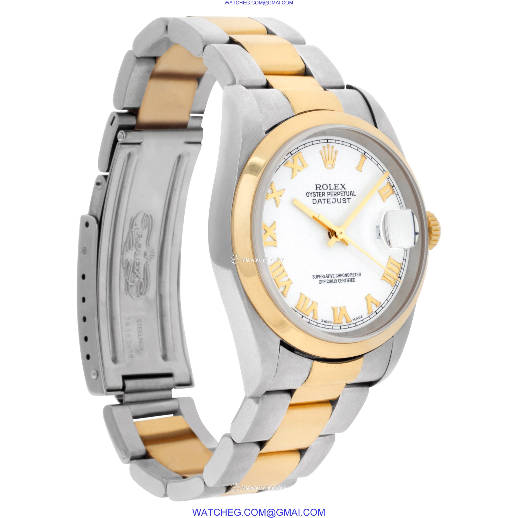 Rolex 16203 Datejust Automatic Unisex Stainless Steel 4