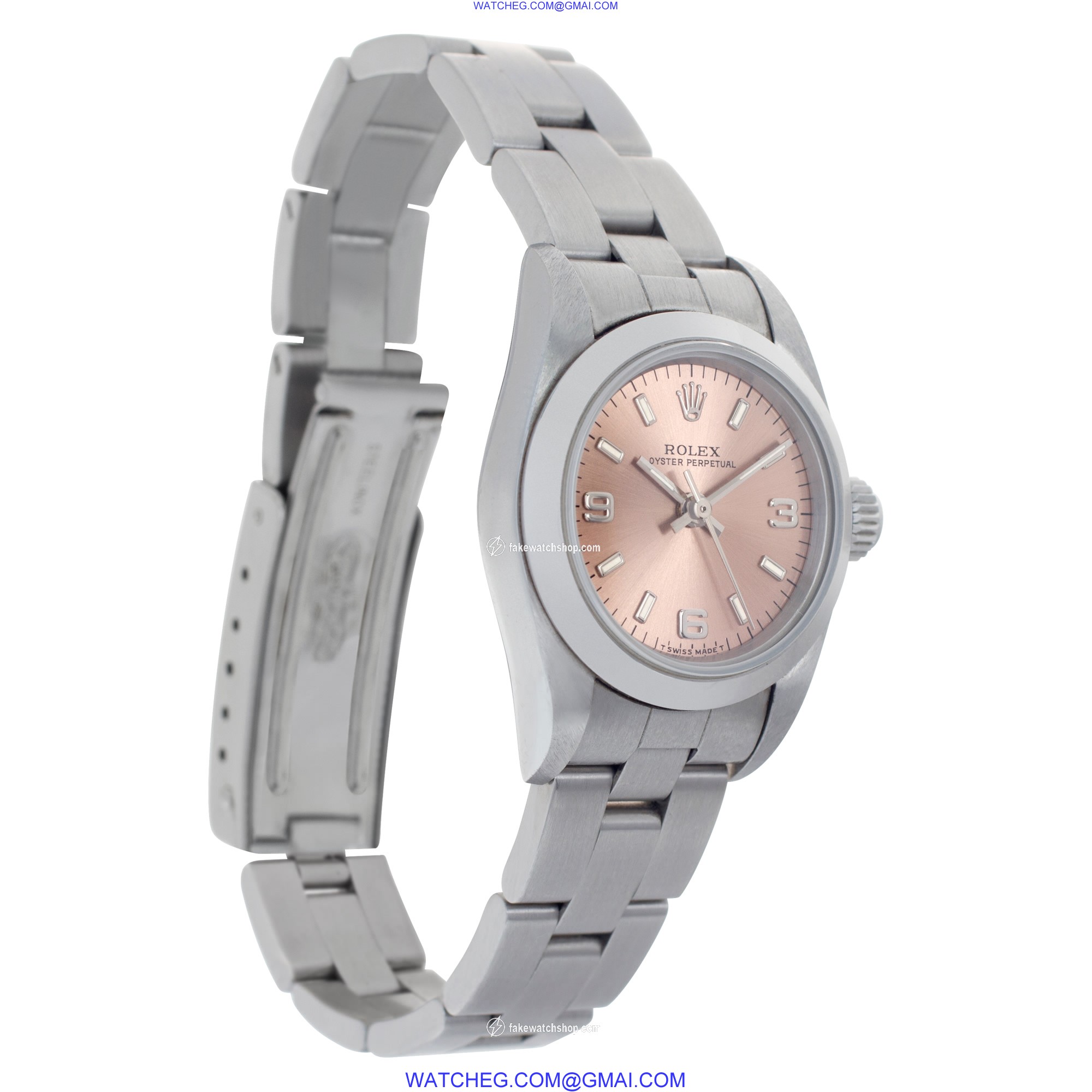 Rolex 67180 Oyster Perpetual Automatic Female Stainless Steel 4