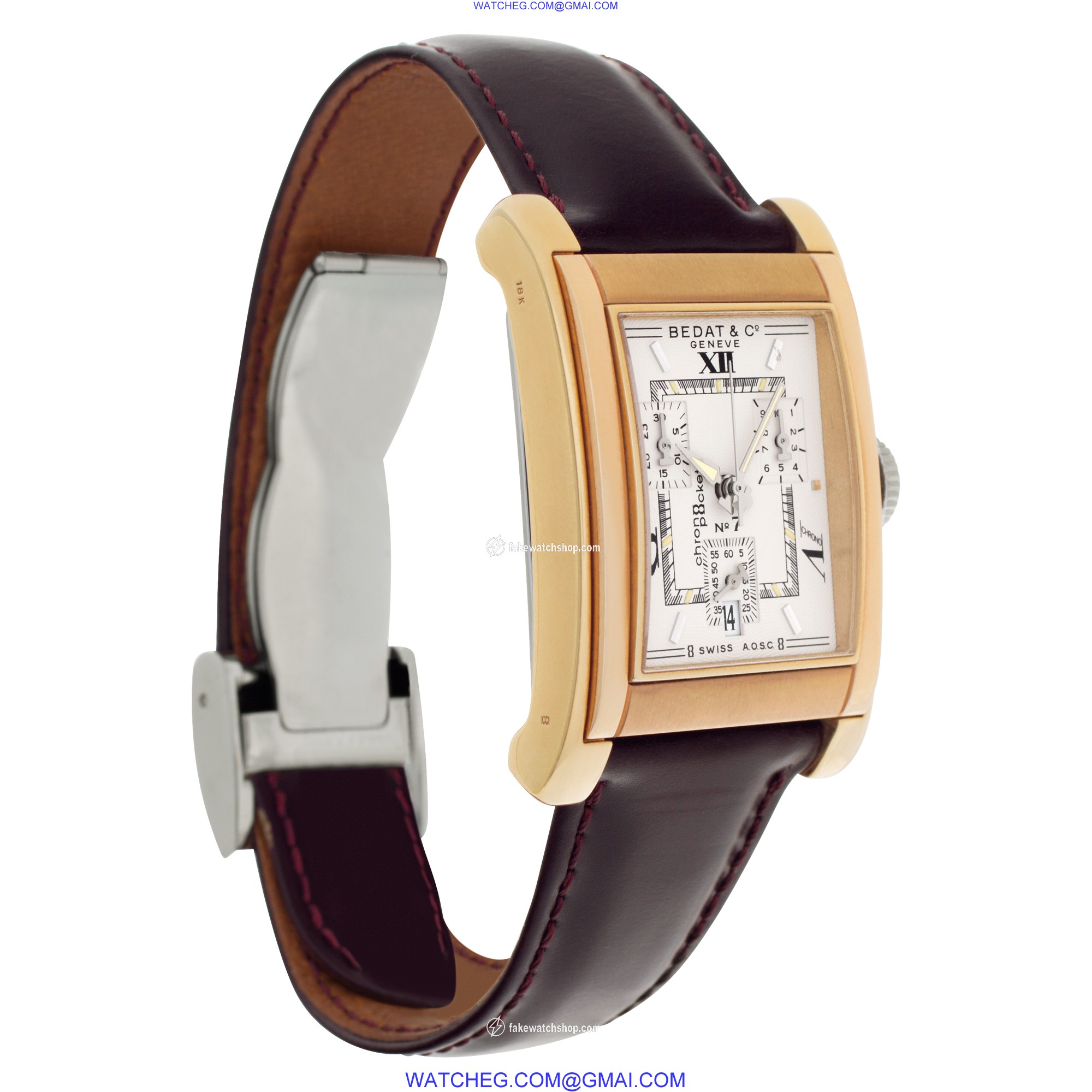 Bedat & Co 778 Chronopocket Quartz Male 18k yellow gold 4